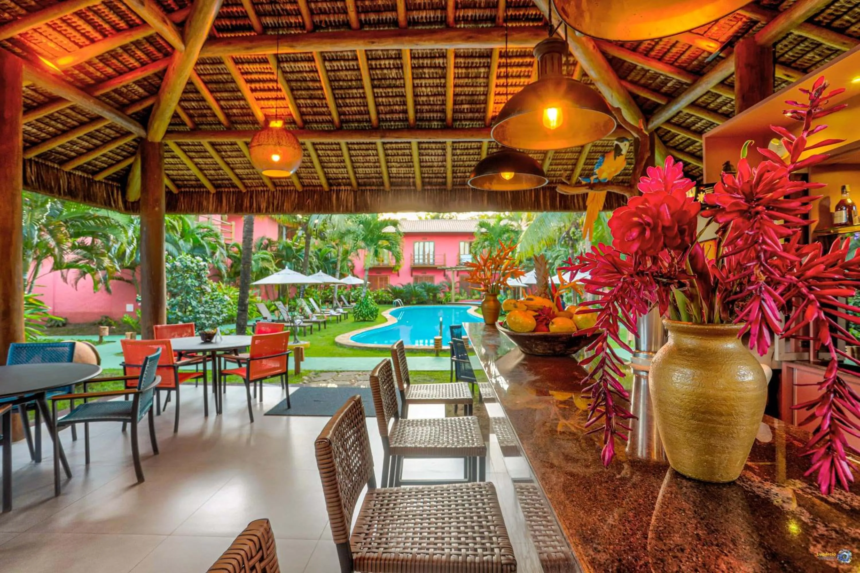 Lounge or bar in Pousada Vira Canoa