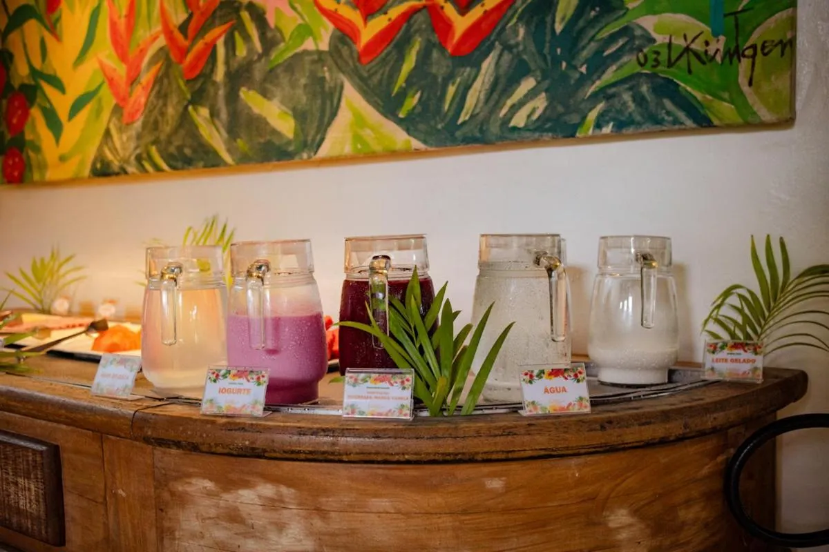 Breakfast in Pousada Vira Canoa