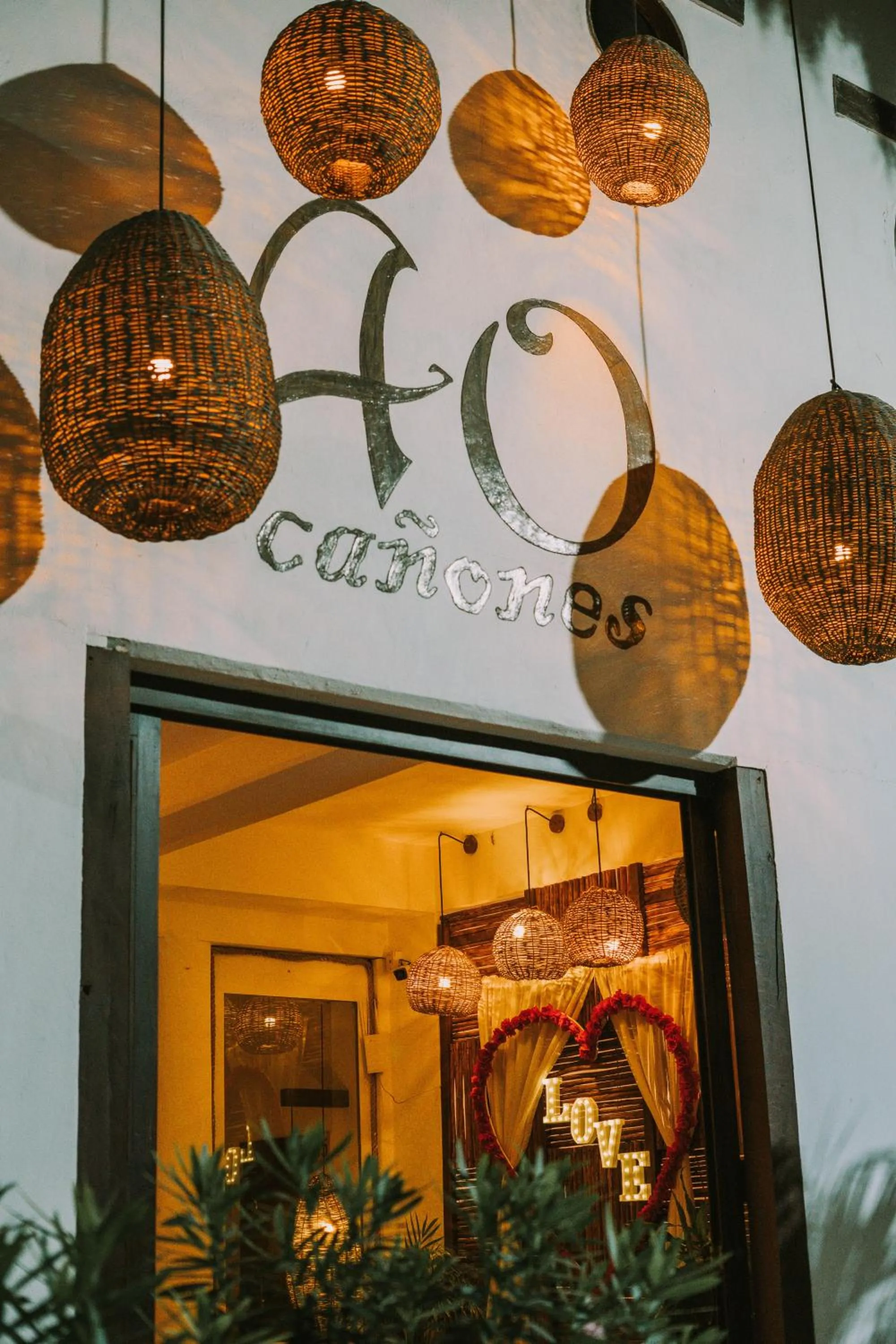 Lobby or reception in 40 Cañones