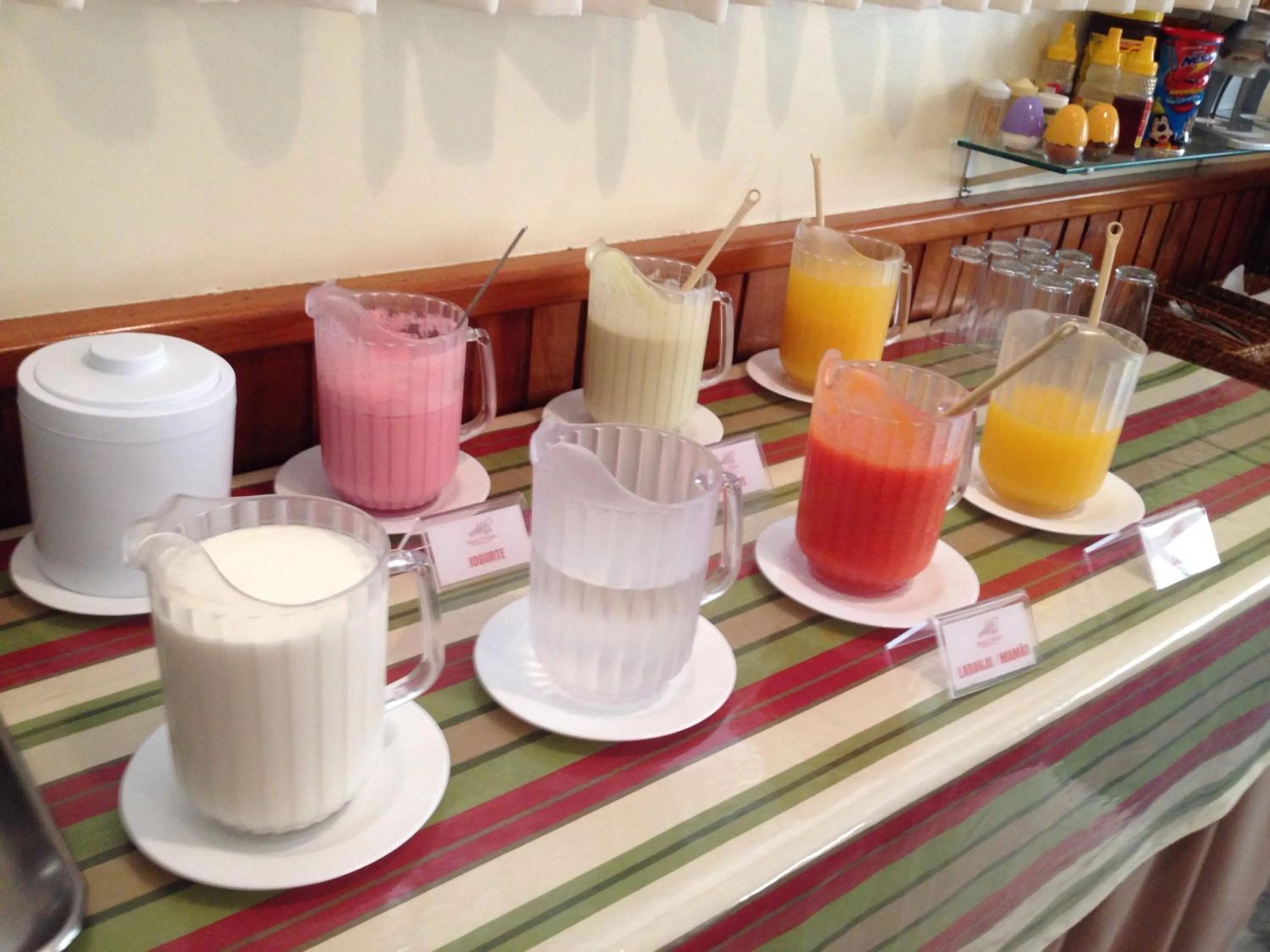 Non alcoholic drinks in Hotel Carajás