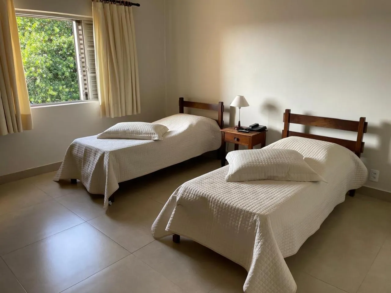 Bed in Hotel Carajás