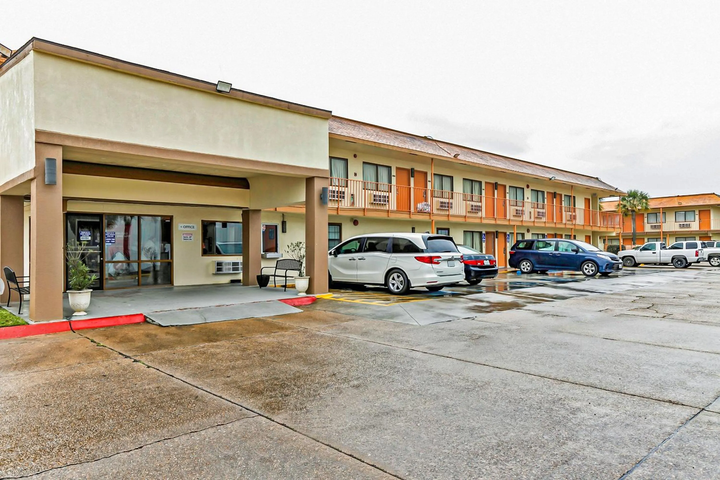 On site in OYO Hotel Lake Charles Hwy 10