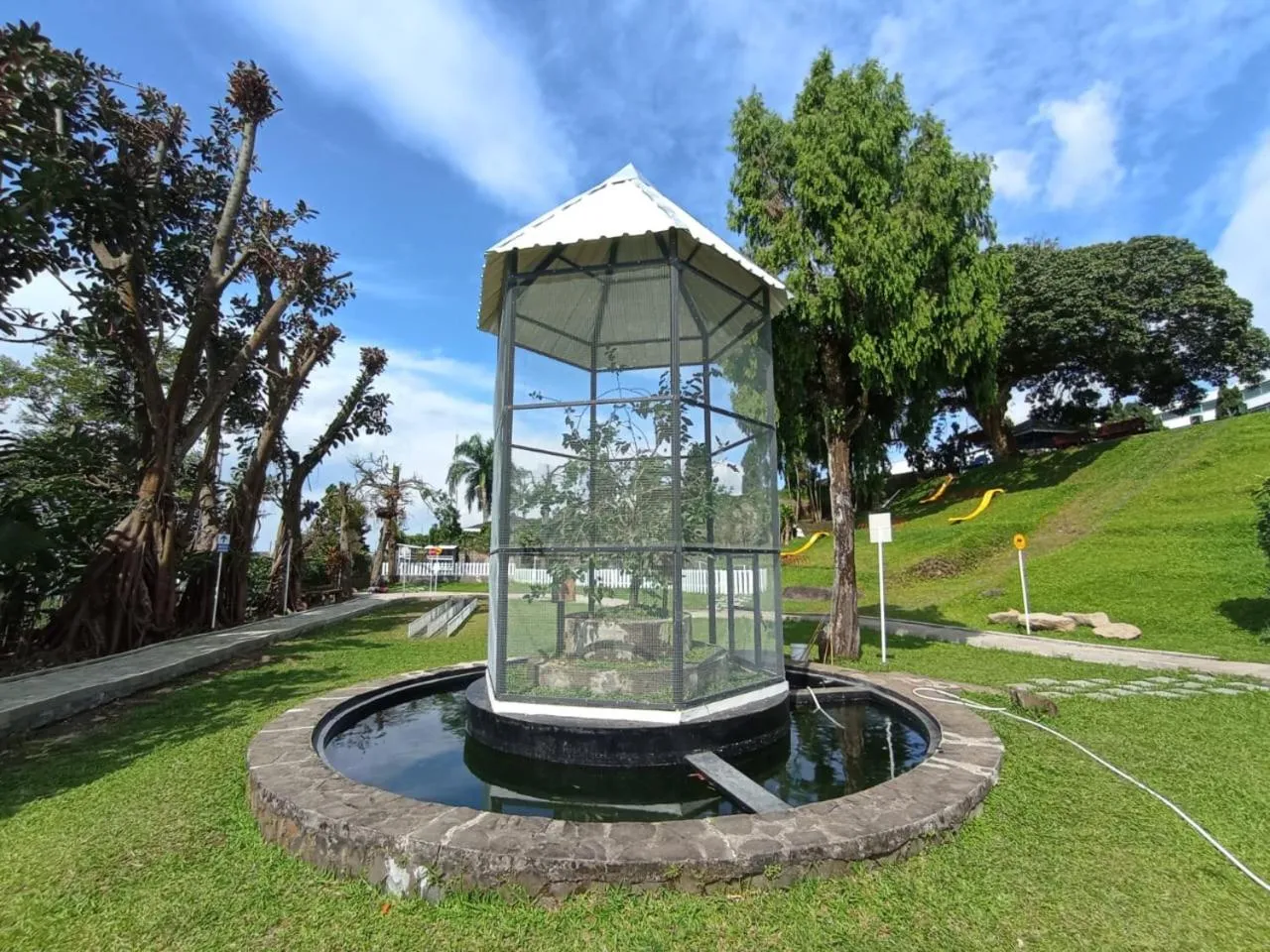 Children play ground in Surya Hotel & Cottages Prigen