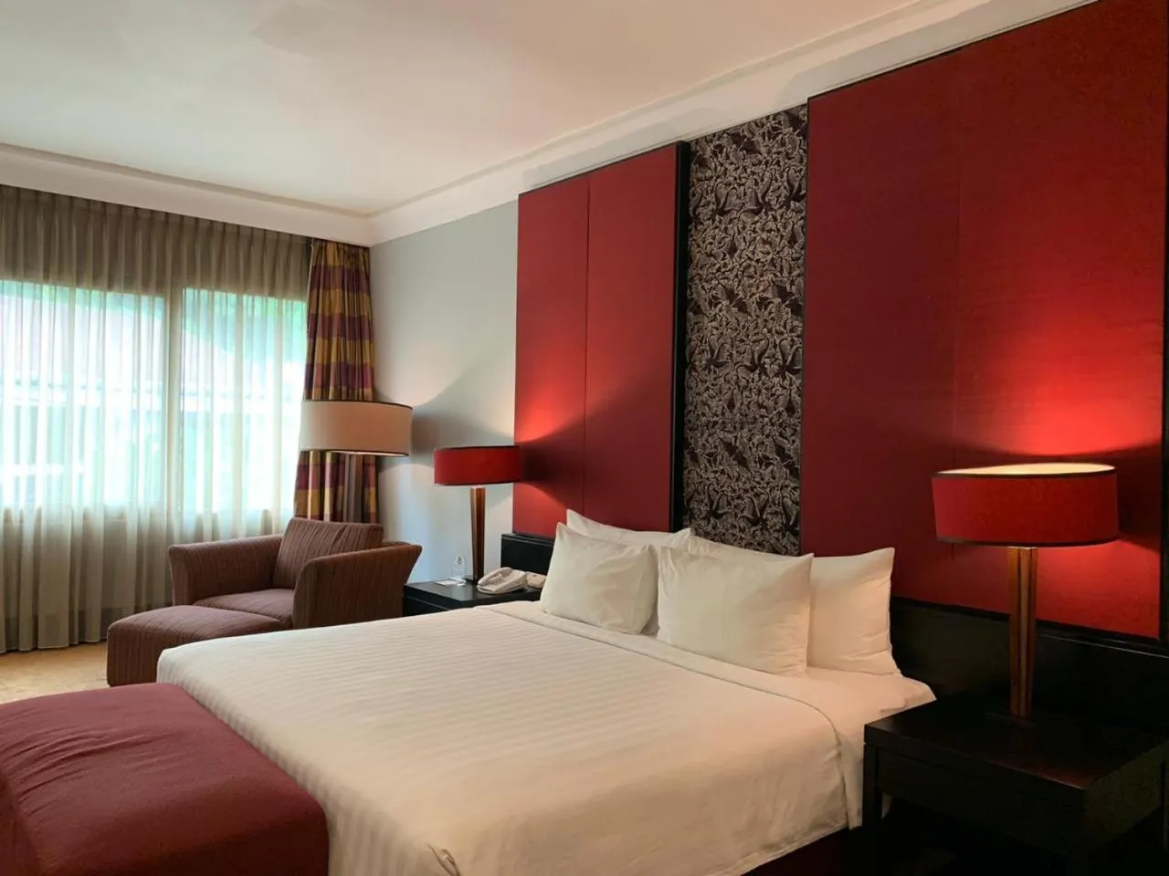 Bed in Surya Hotel & Cottages Prigen