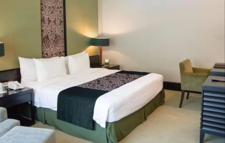 Bed in Surya Hotel & Cottages Prigen