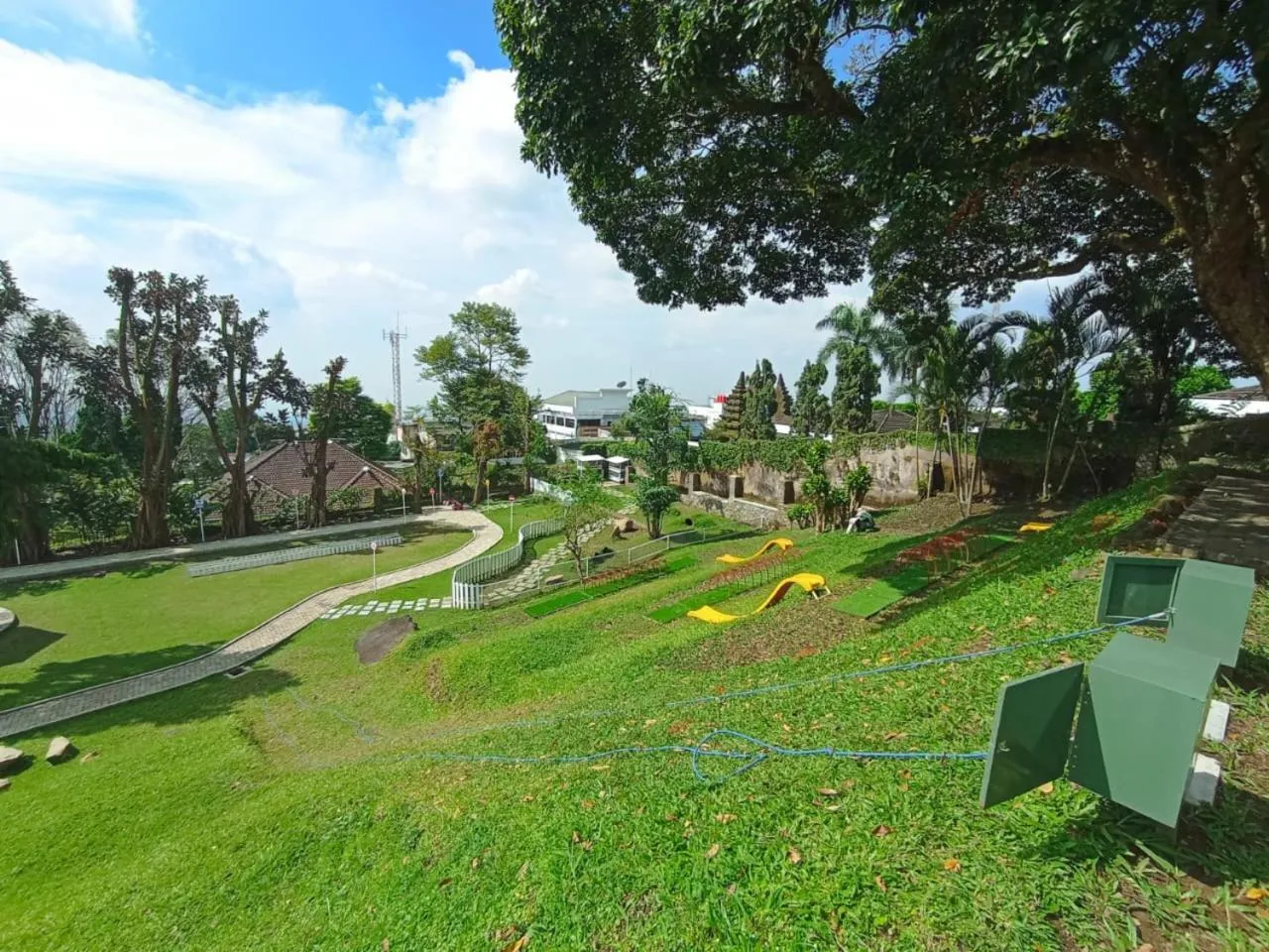 Children play ground in Surya Hotel & Cottages Prigen