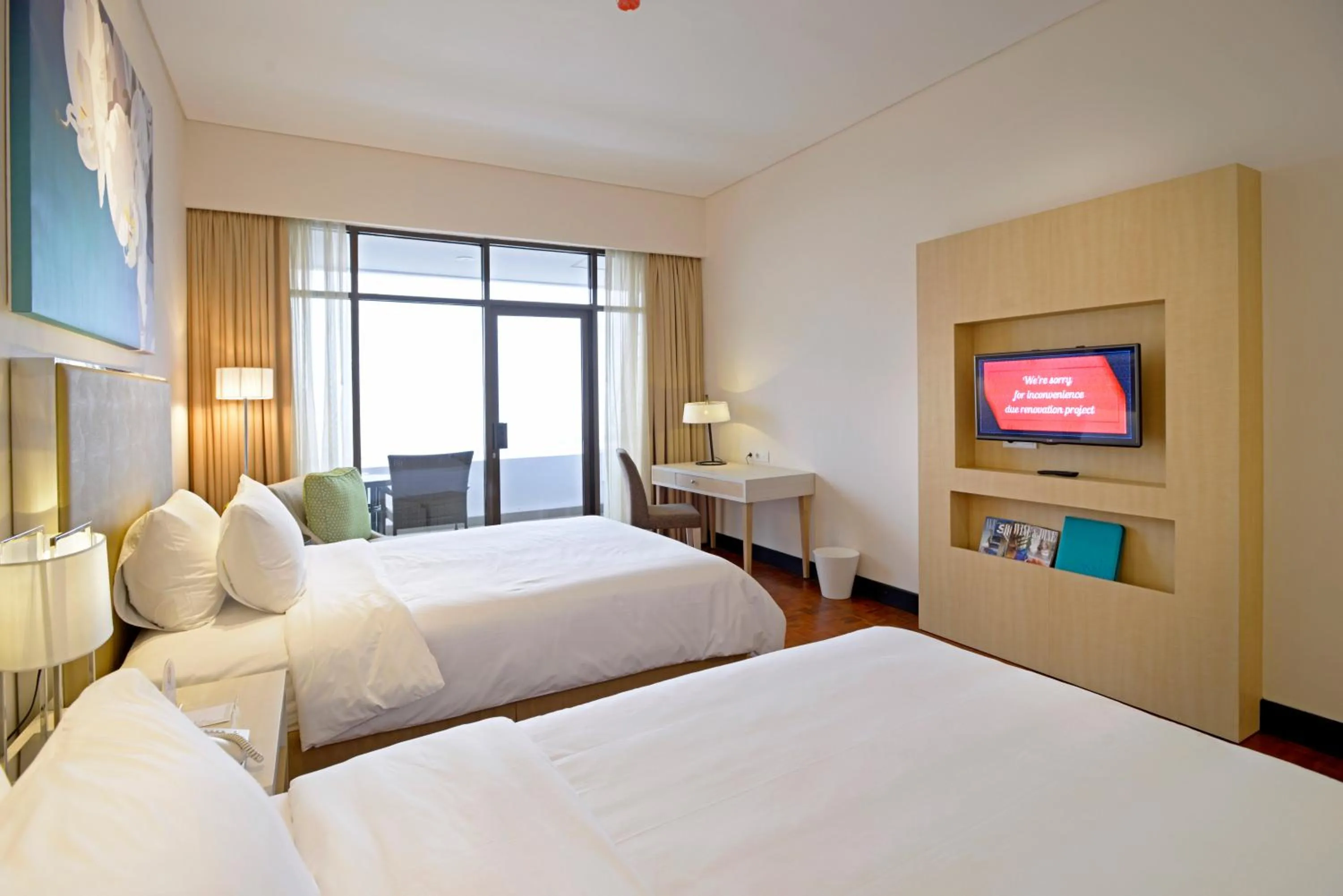 Bed in Surya Hotel & Cottages Prigen