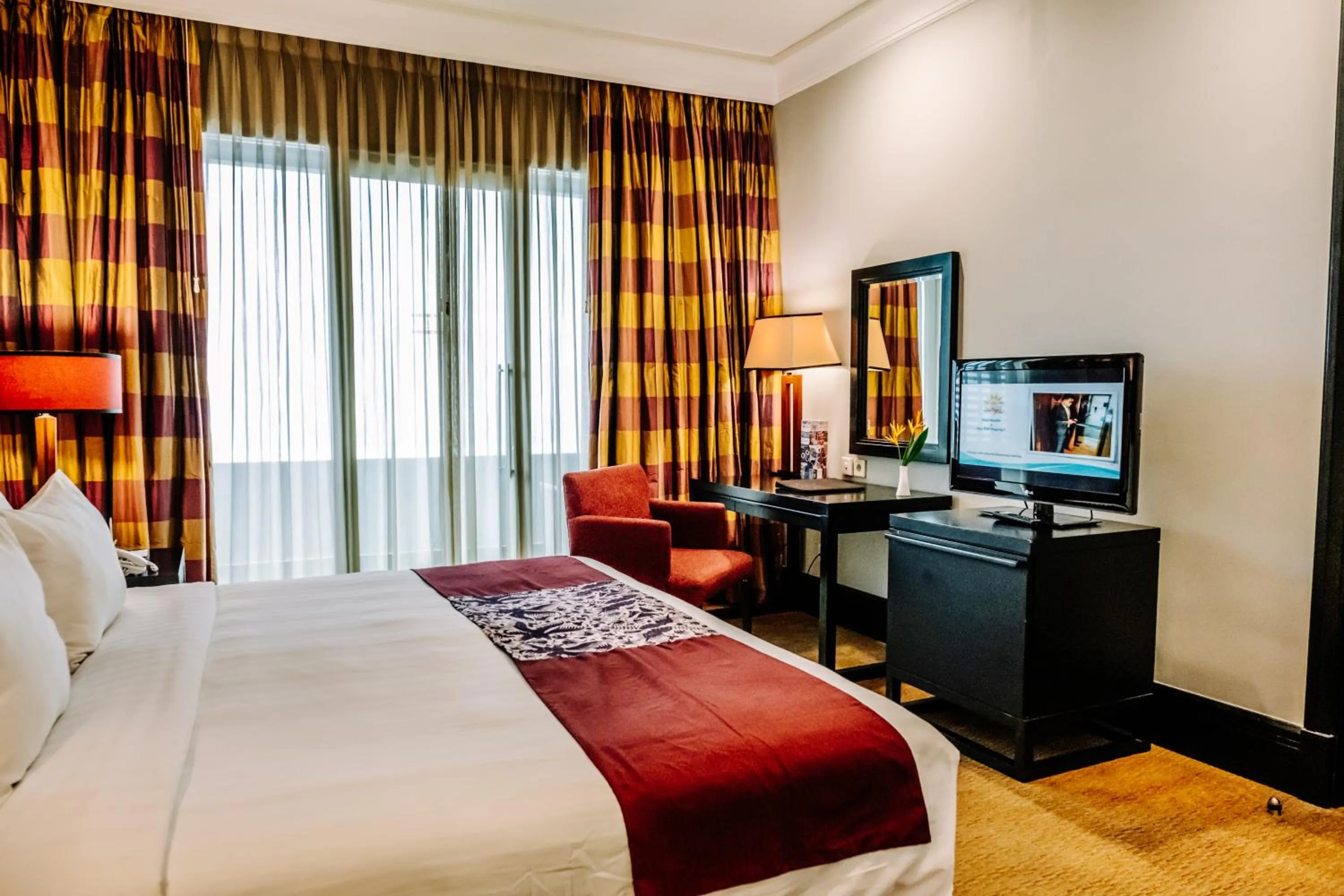 Bed in Surya Hotel & Cottages Prigen