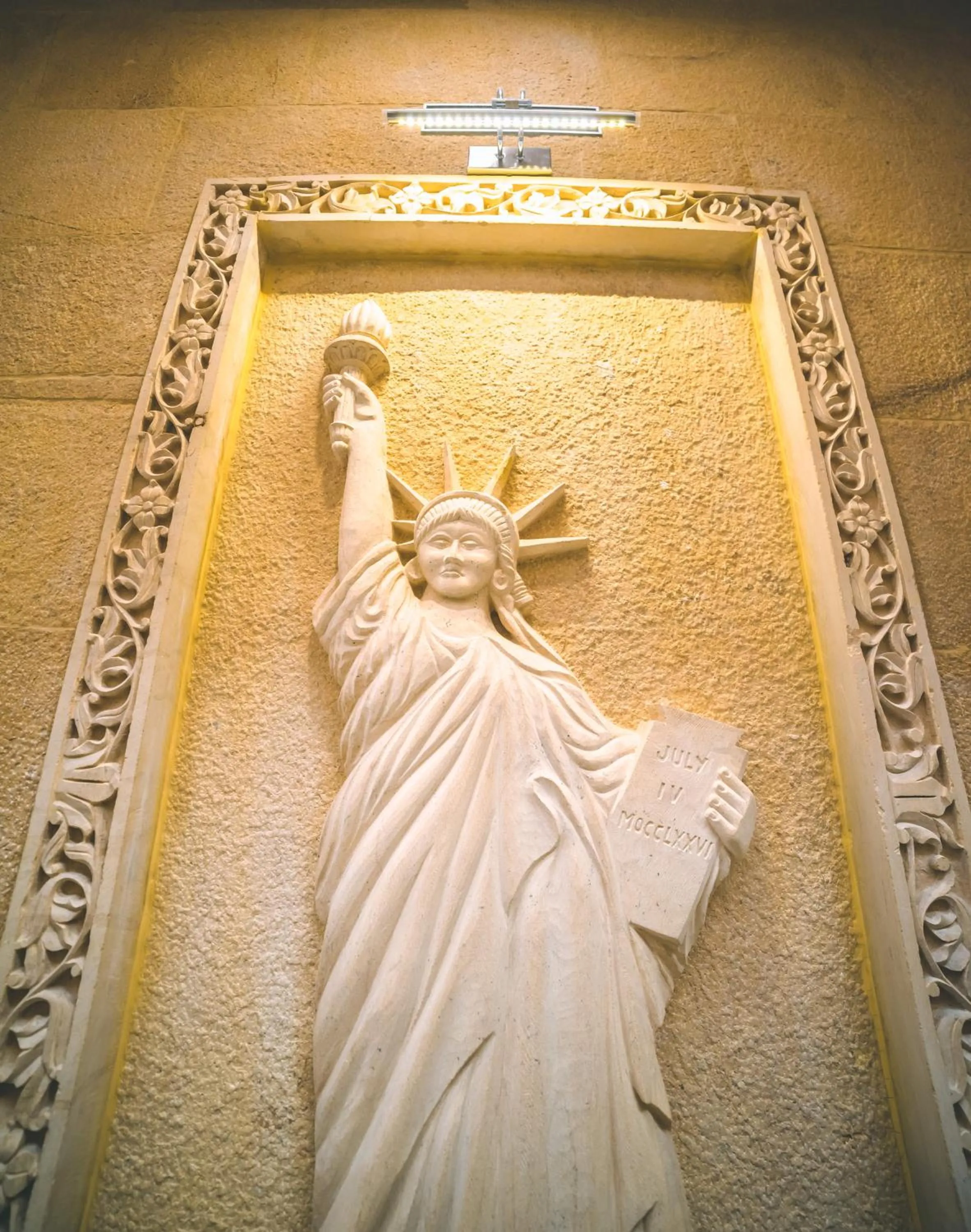 Decorative detail in Hotel Sky Plaza - Best ever view of Jaisalmer Fort