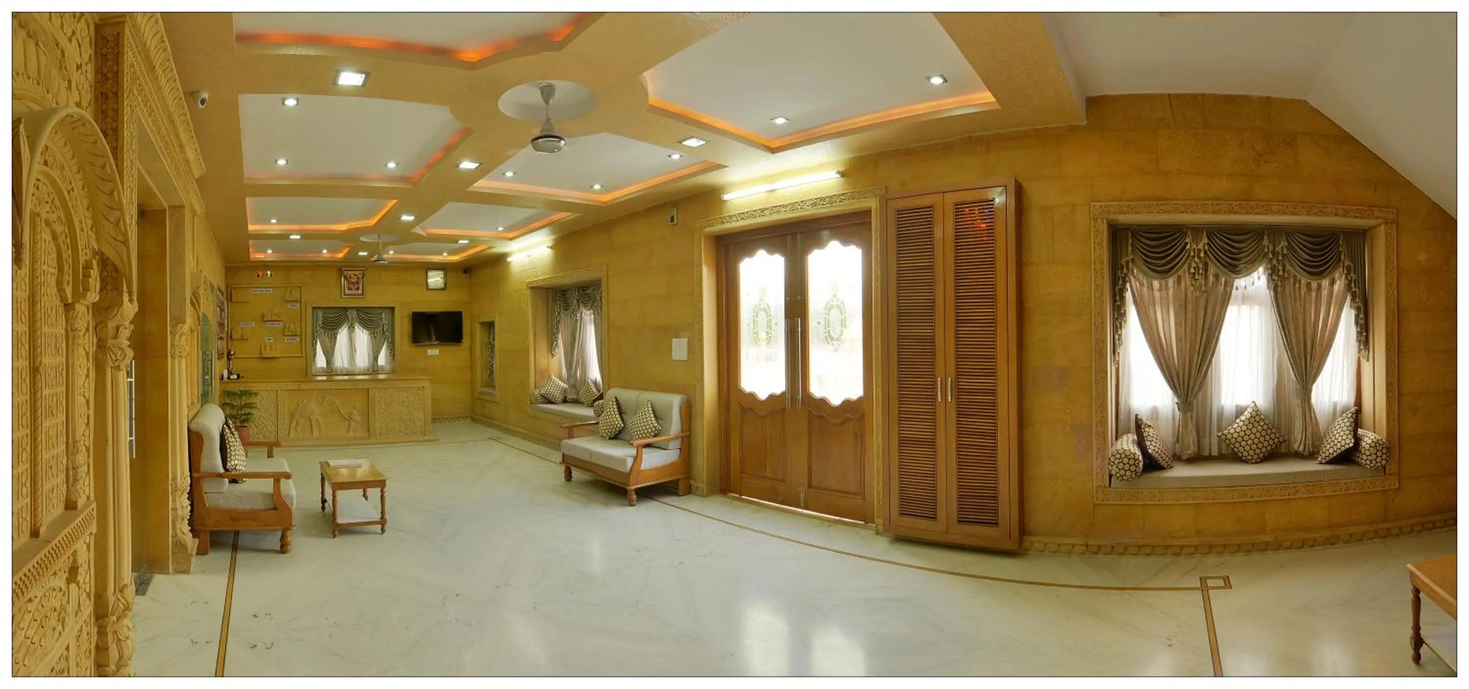 Property building in Hotel Sky Plaza - Best ever view of Jaisalmer Fort