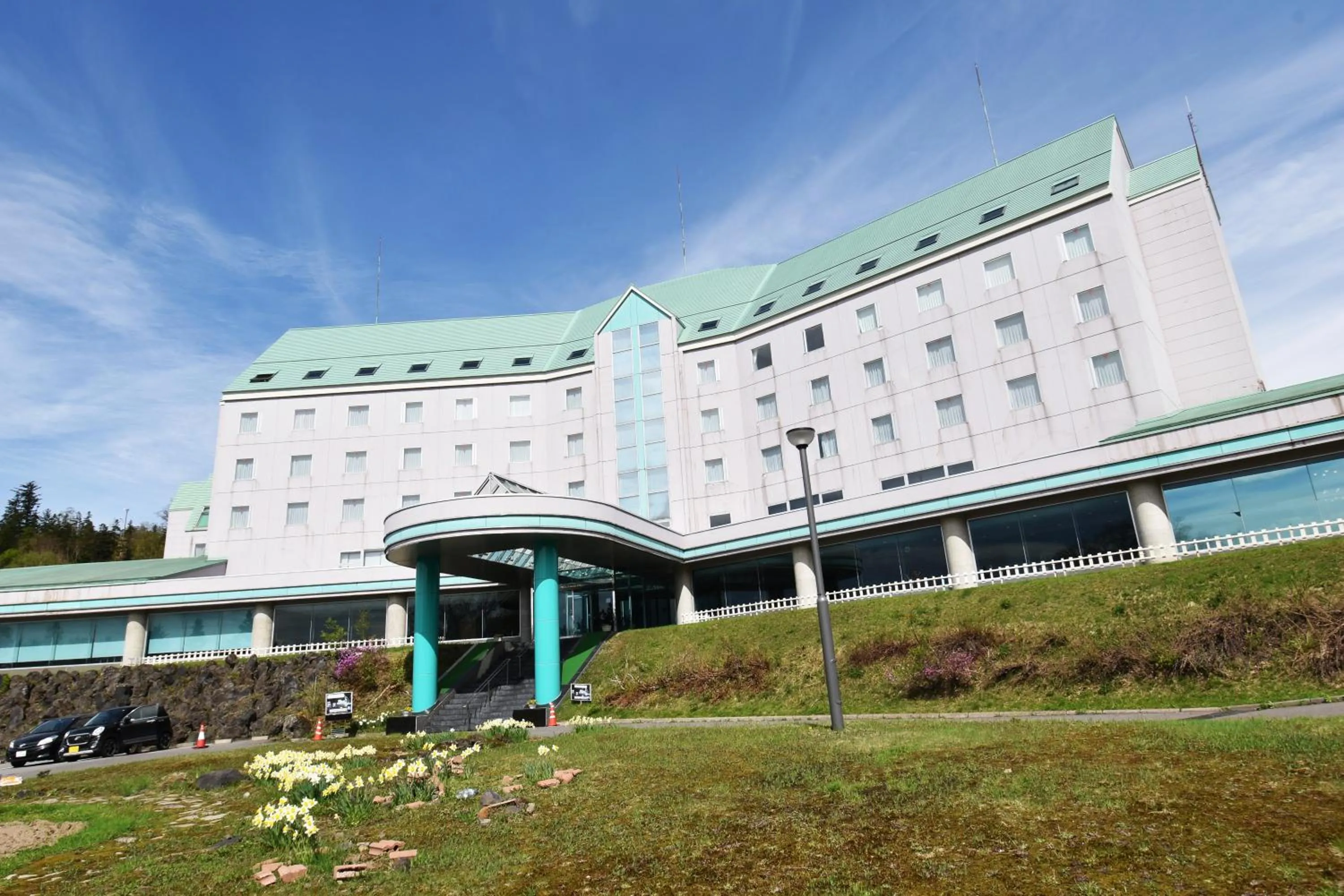 Property building in Biei Shirogane Onsen Hotel Park Hills
