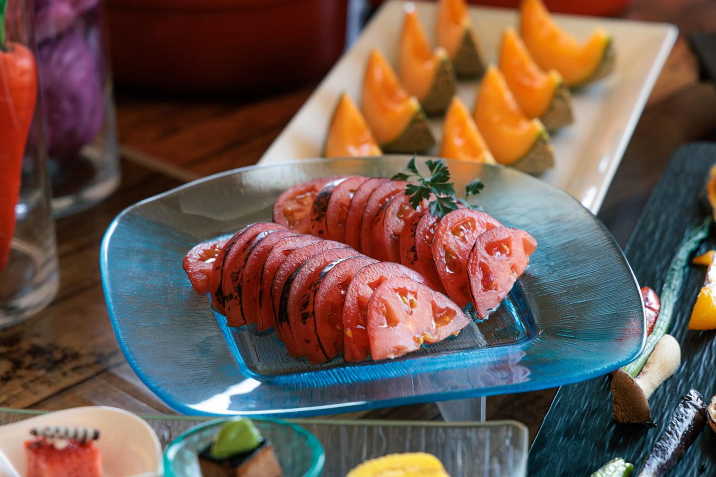 Dinner in Biei Shirogane Onsen Hotel Park Hills