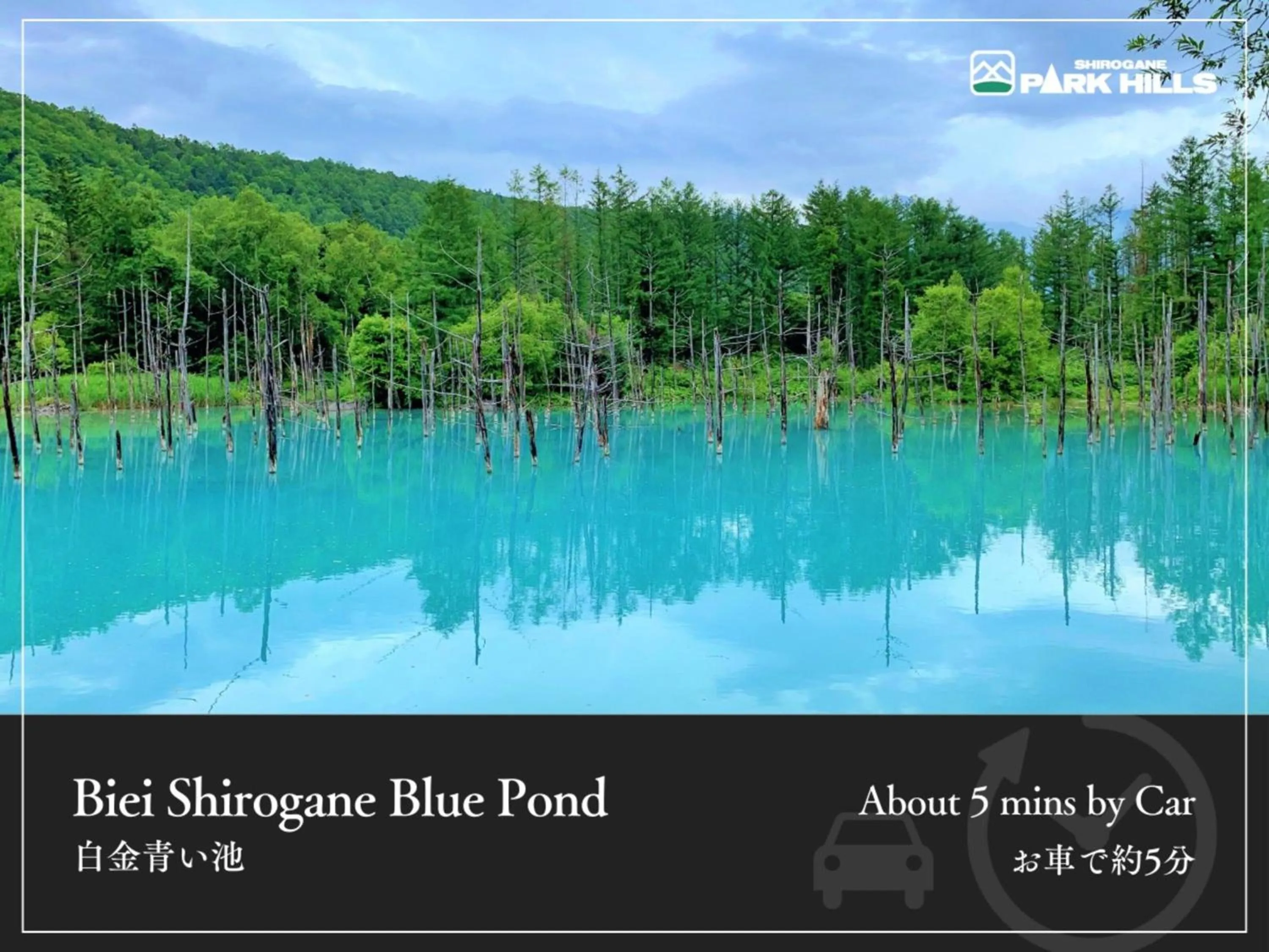 Nearby landmark in Biei Shirogane Onsen Hotel Park Hills