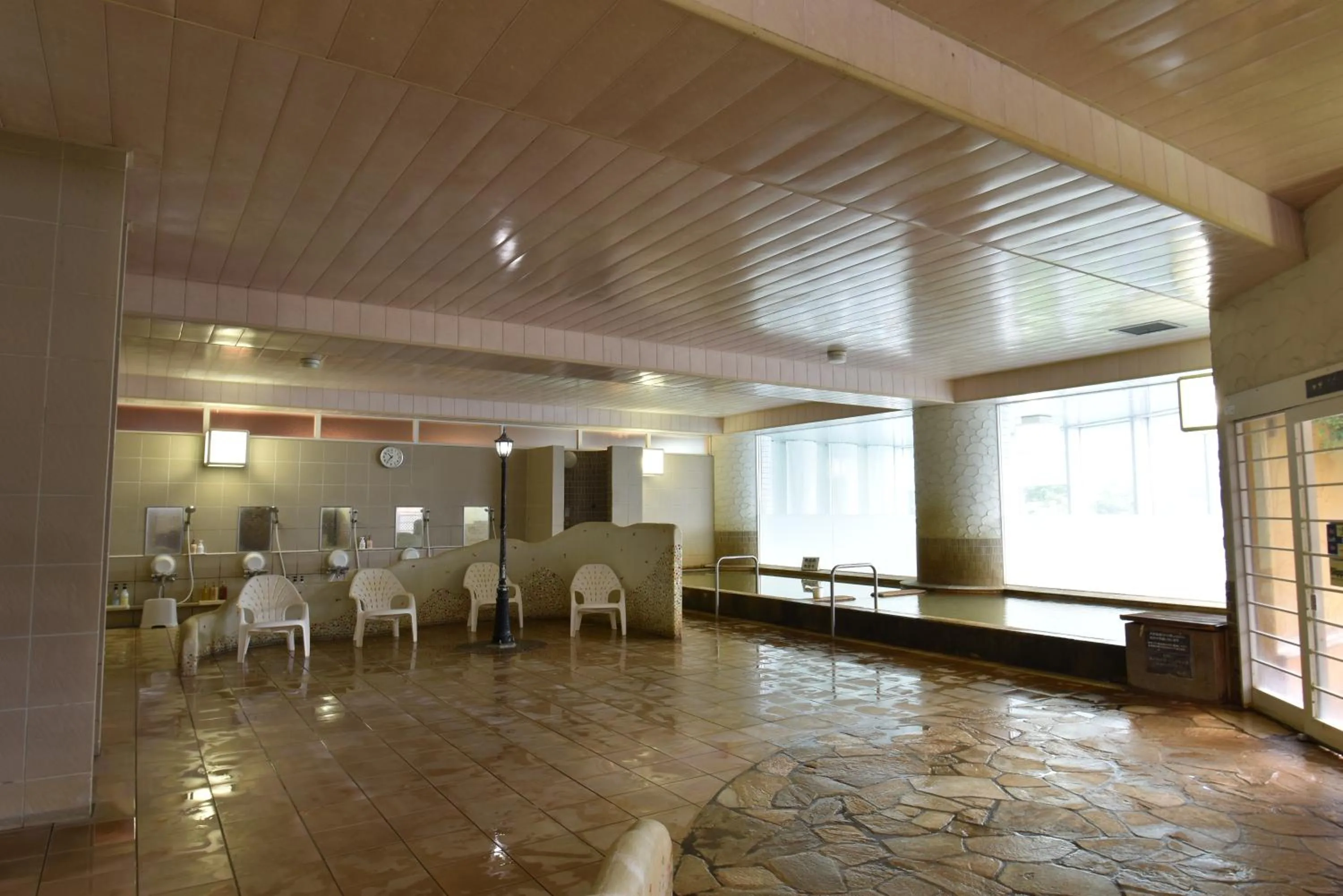 Hot Spring Bath in Biei Shirogane Onsen Hotel Park Hills