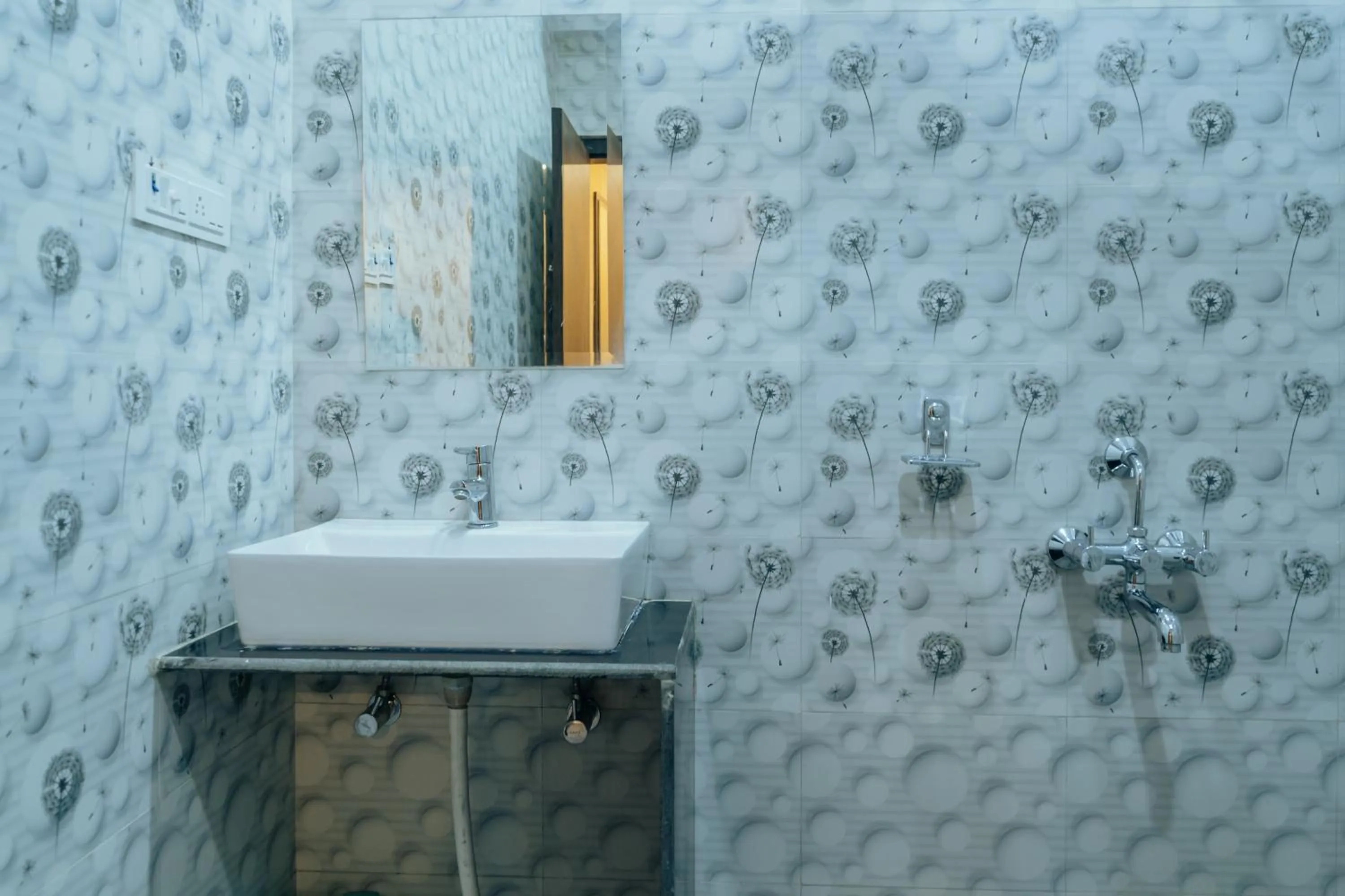 Bathroom in Hotel Akashdeep - Located City Centre