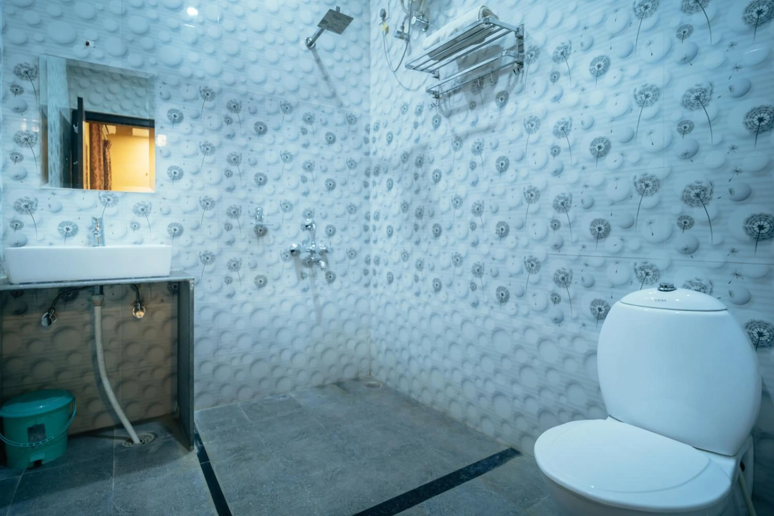 Shower in Hotel Akashdeep - Located City Centre