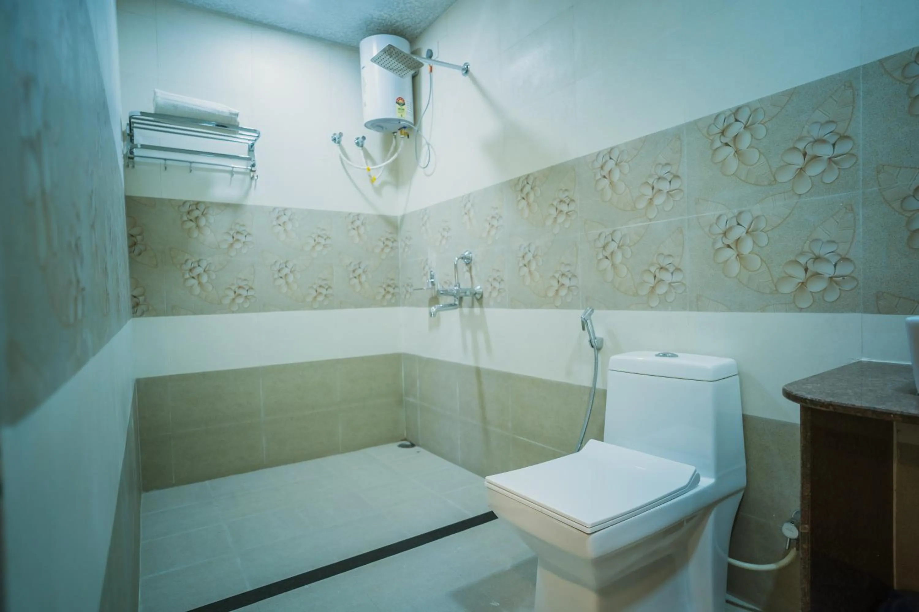 Shower in Hotel Akashdeep - Located City Centre