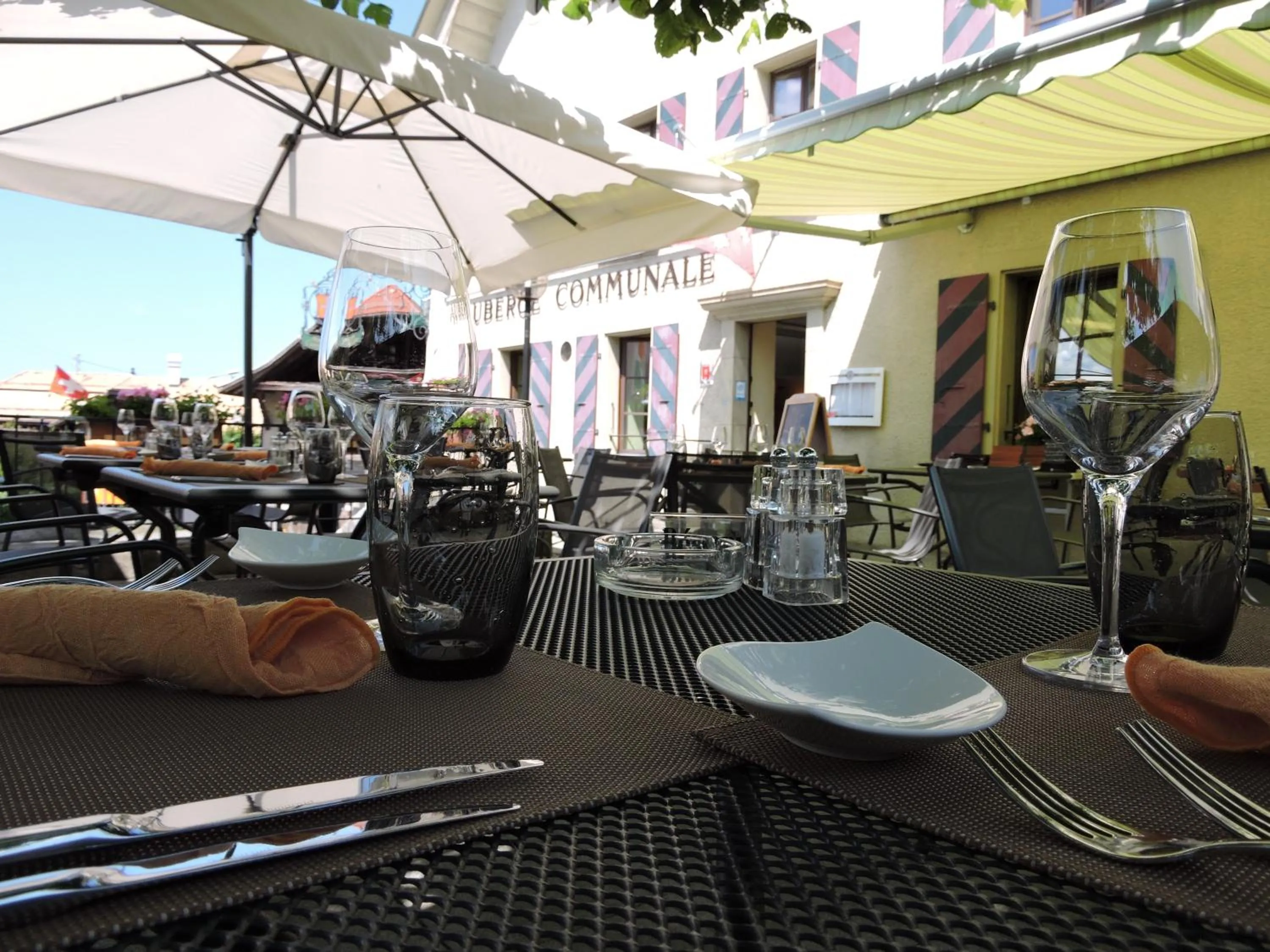 Patio in Auberge Communale de St-Légier