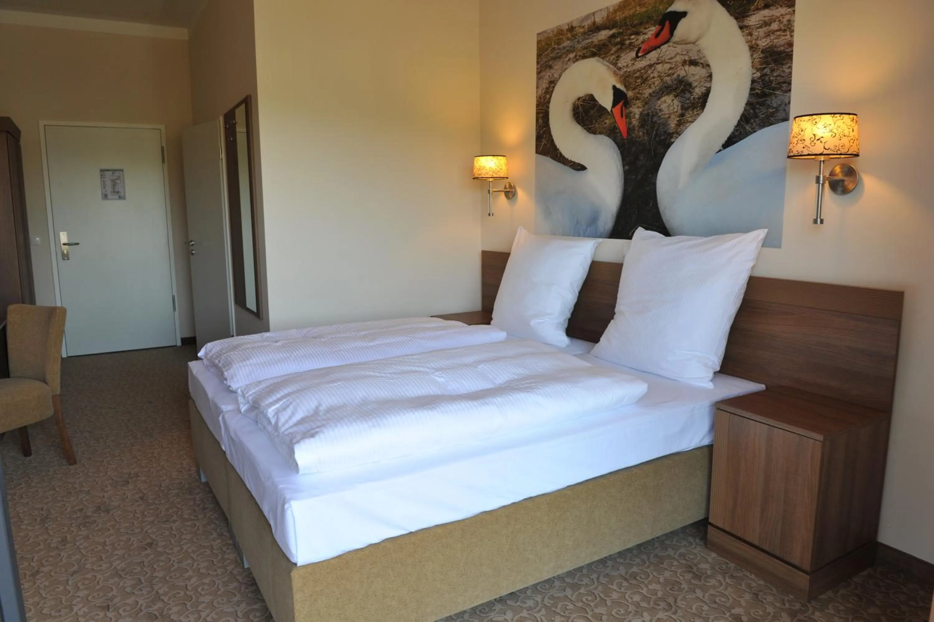 Bed in Ostseehotel Boltenhagen