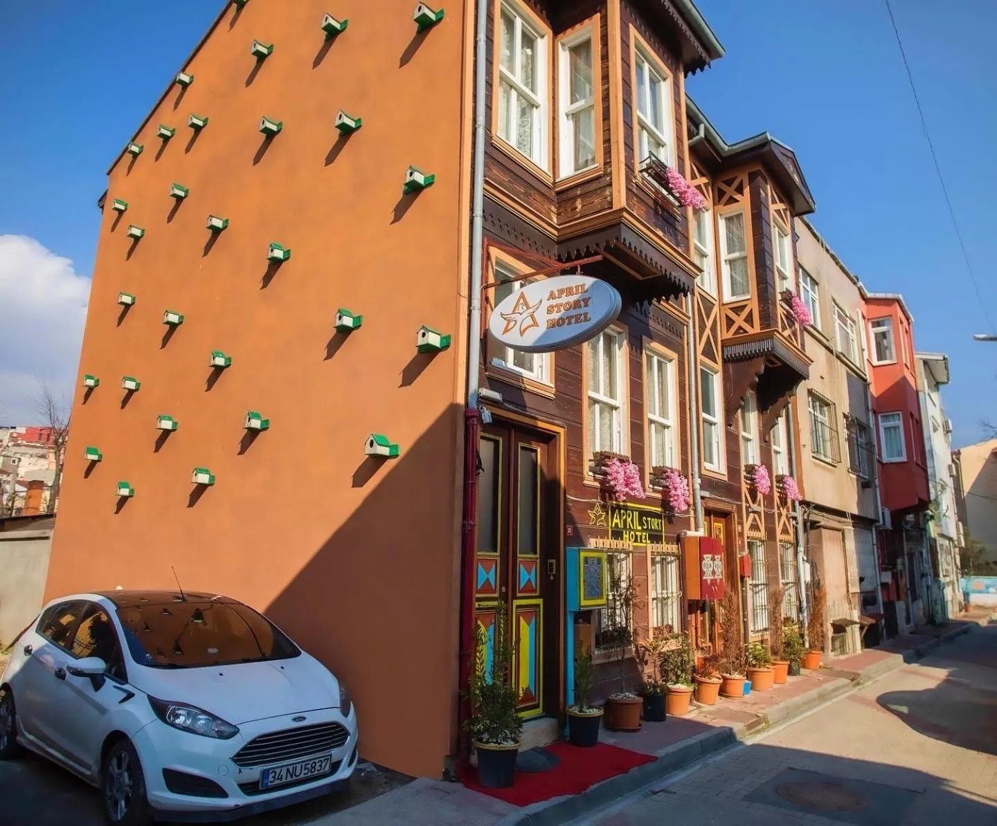 Property building in April Hotel