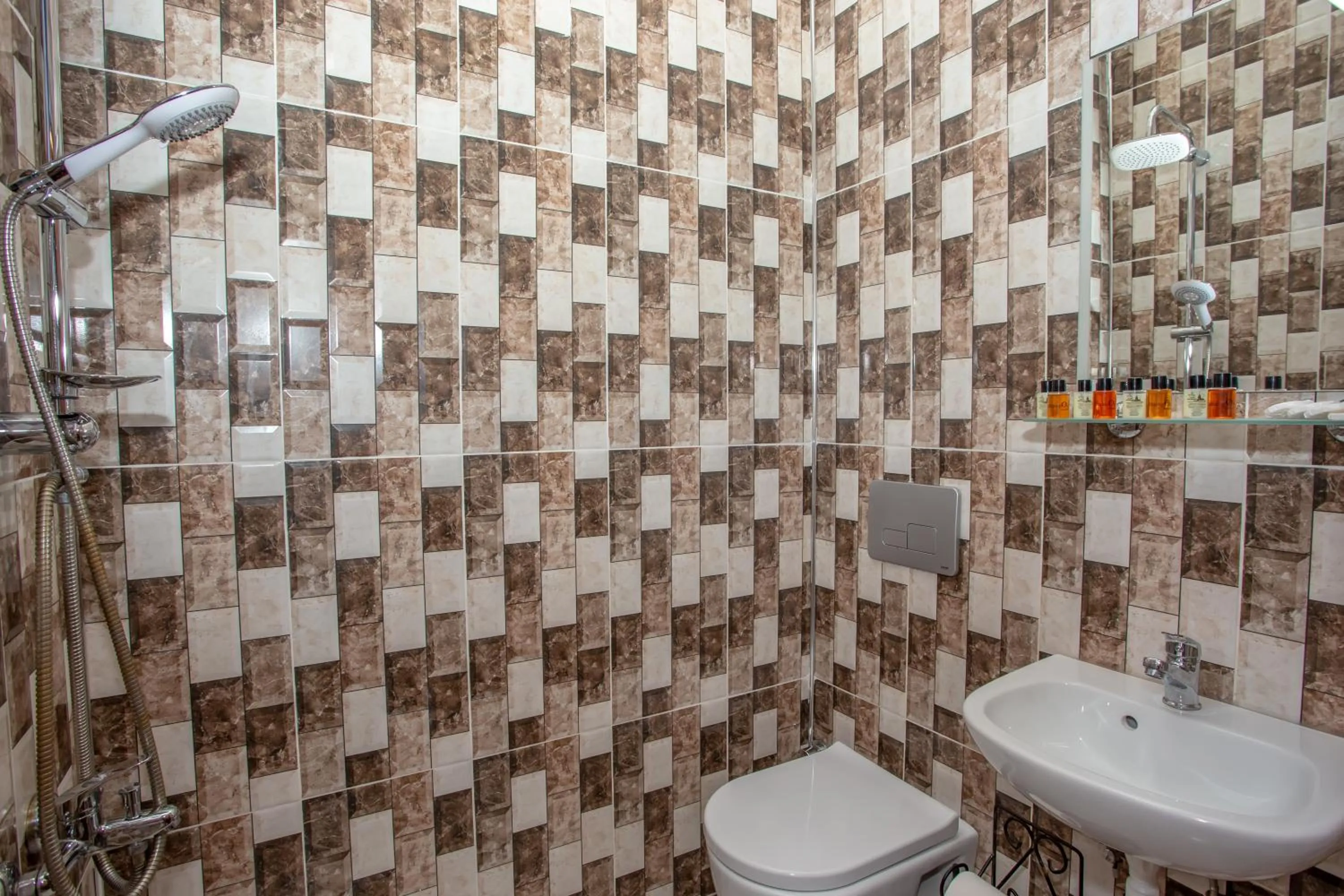 Shower in April Hotel