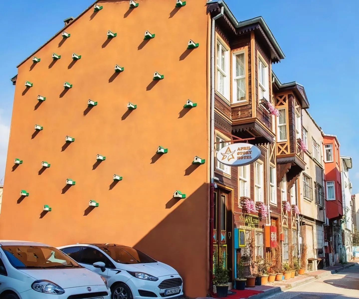 Property building in April Hotel