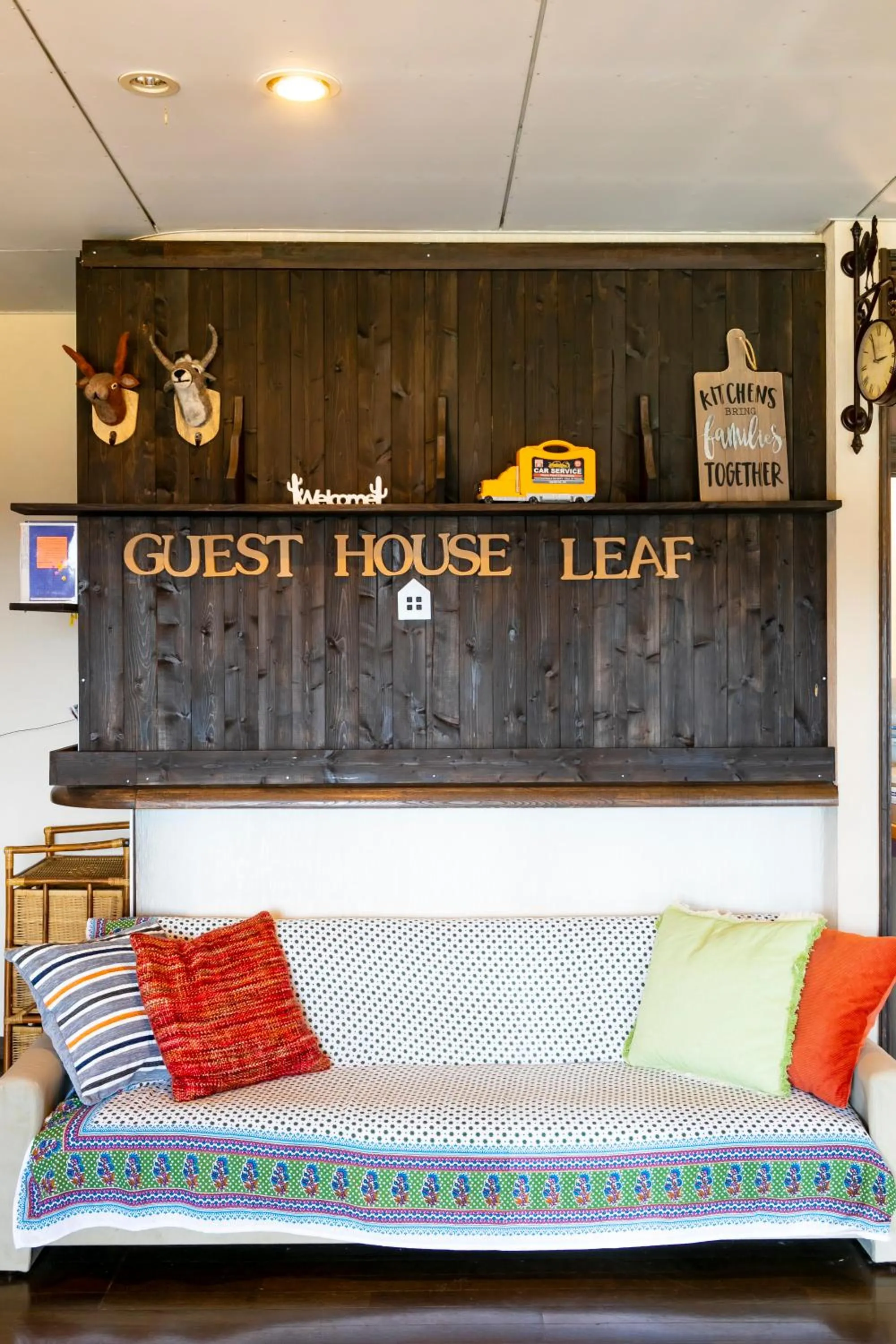 Area and facilities in Guesthouse leaf
