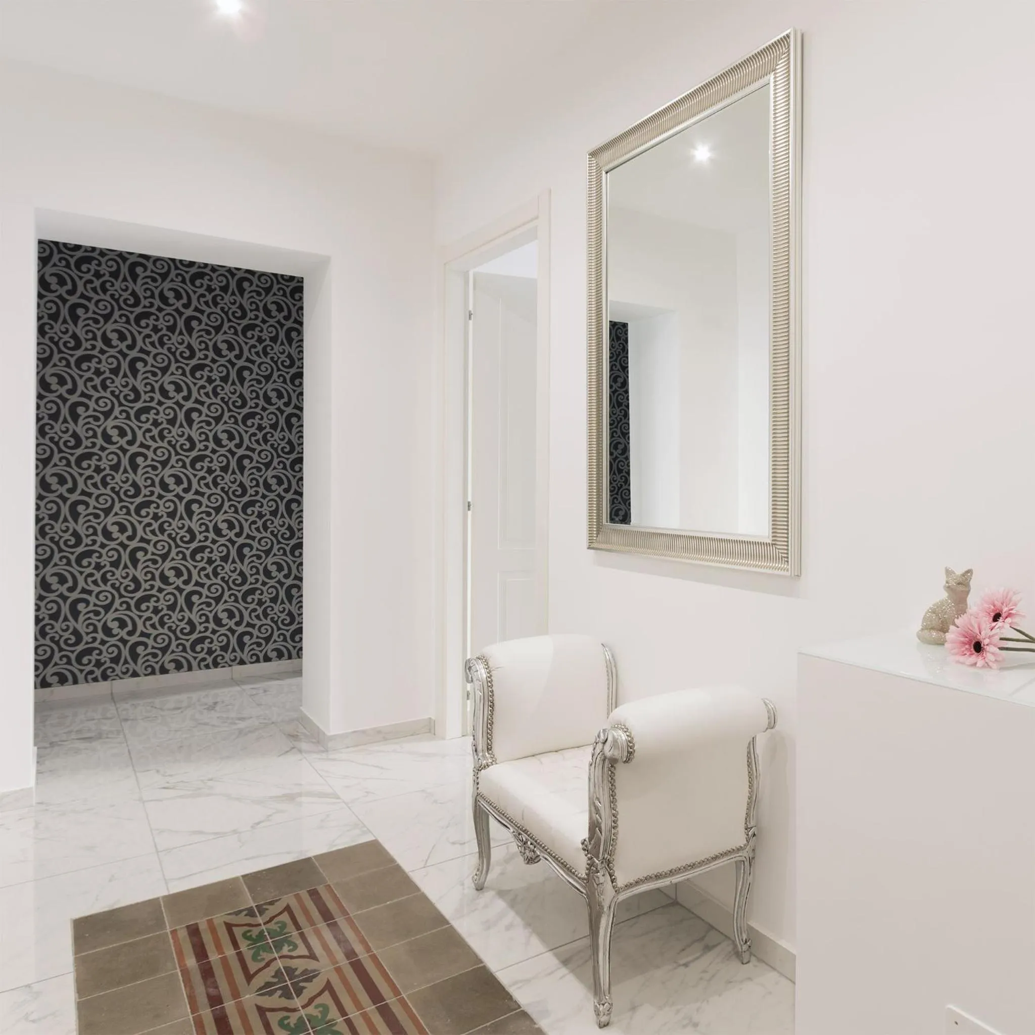 Living room in Calafatari B&B