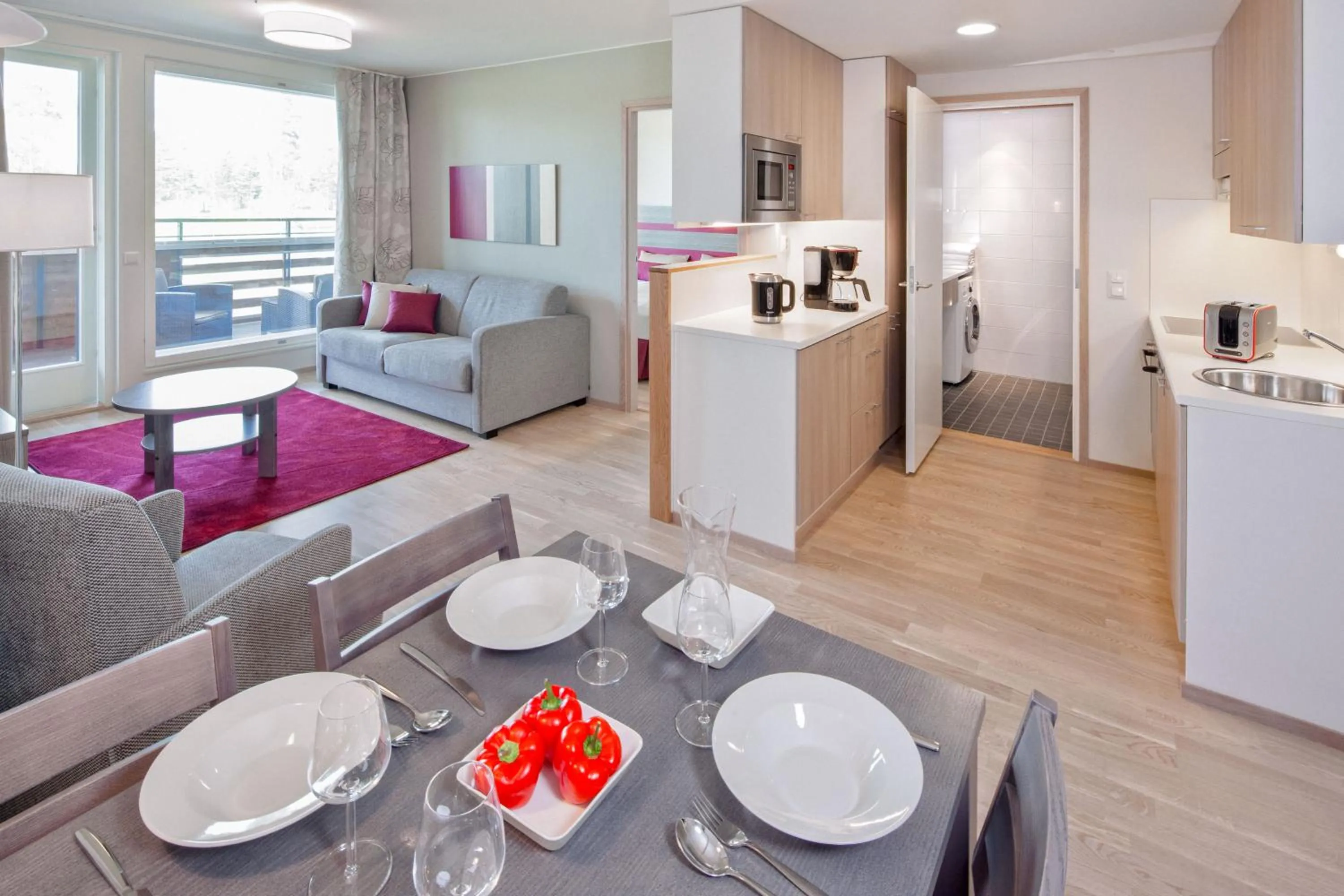 Coffee/tea facilities in Holiday Club Katinkulta Superior Apartments