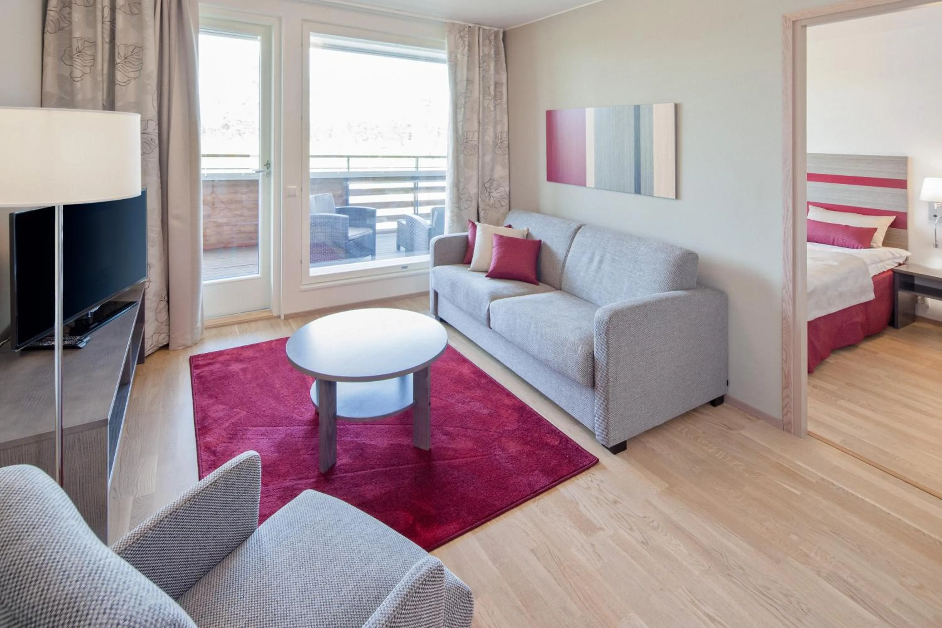 TV and multimedia in Holiday Club Katinkulta Superior Apartments