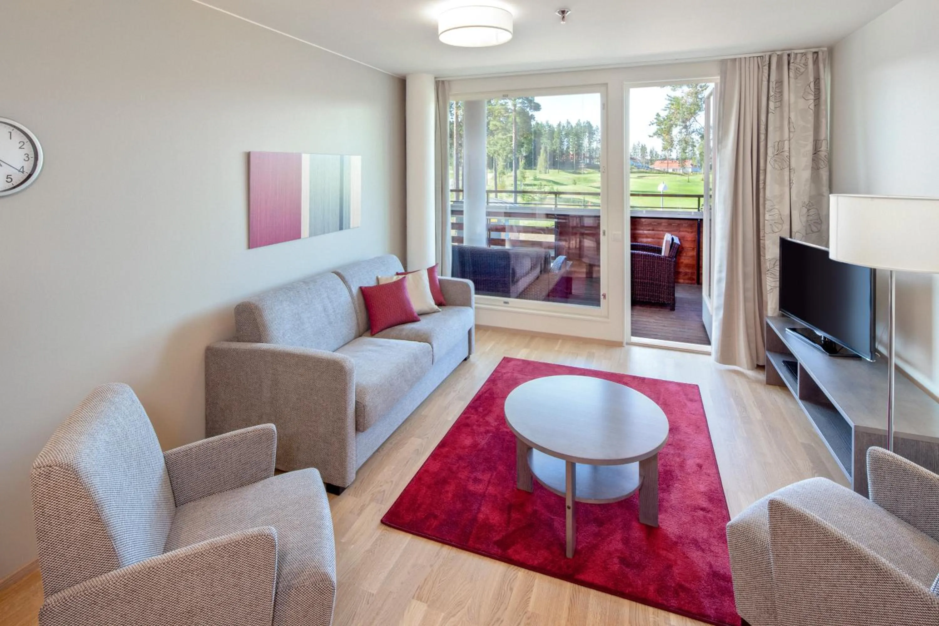 TV and multimedia in Holiday Club Katinkulta Superior Apartments