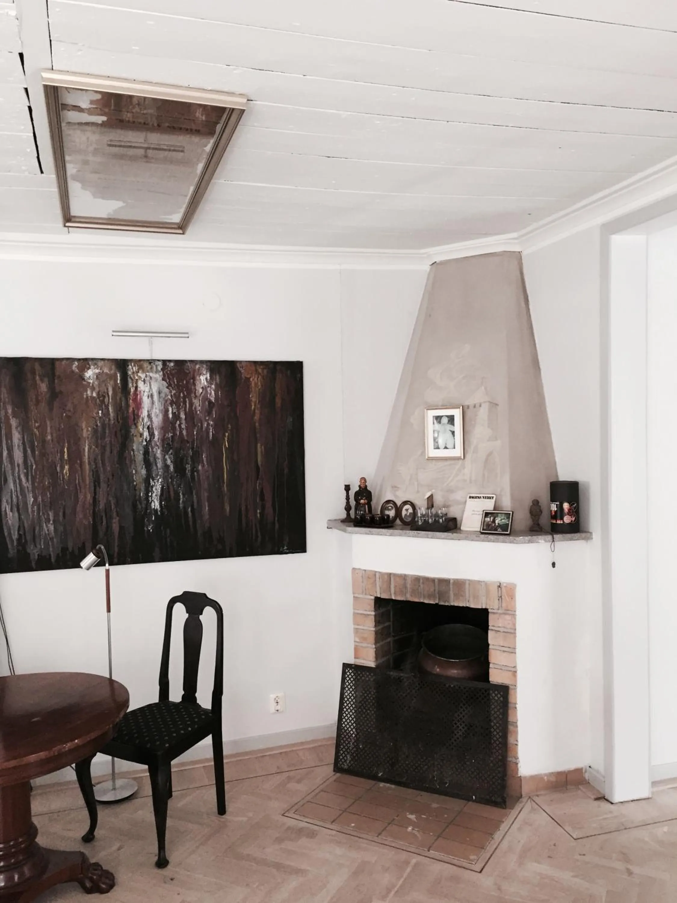 Decorative detail in Mullbärsgårdens Bed and Breakfast