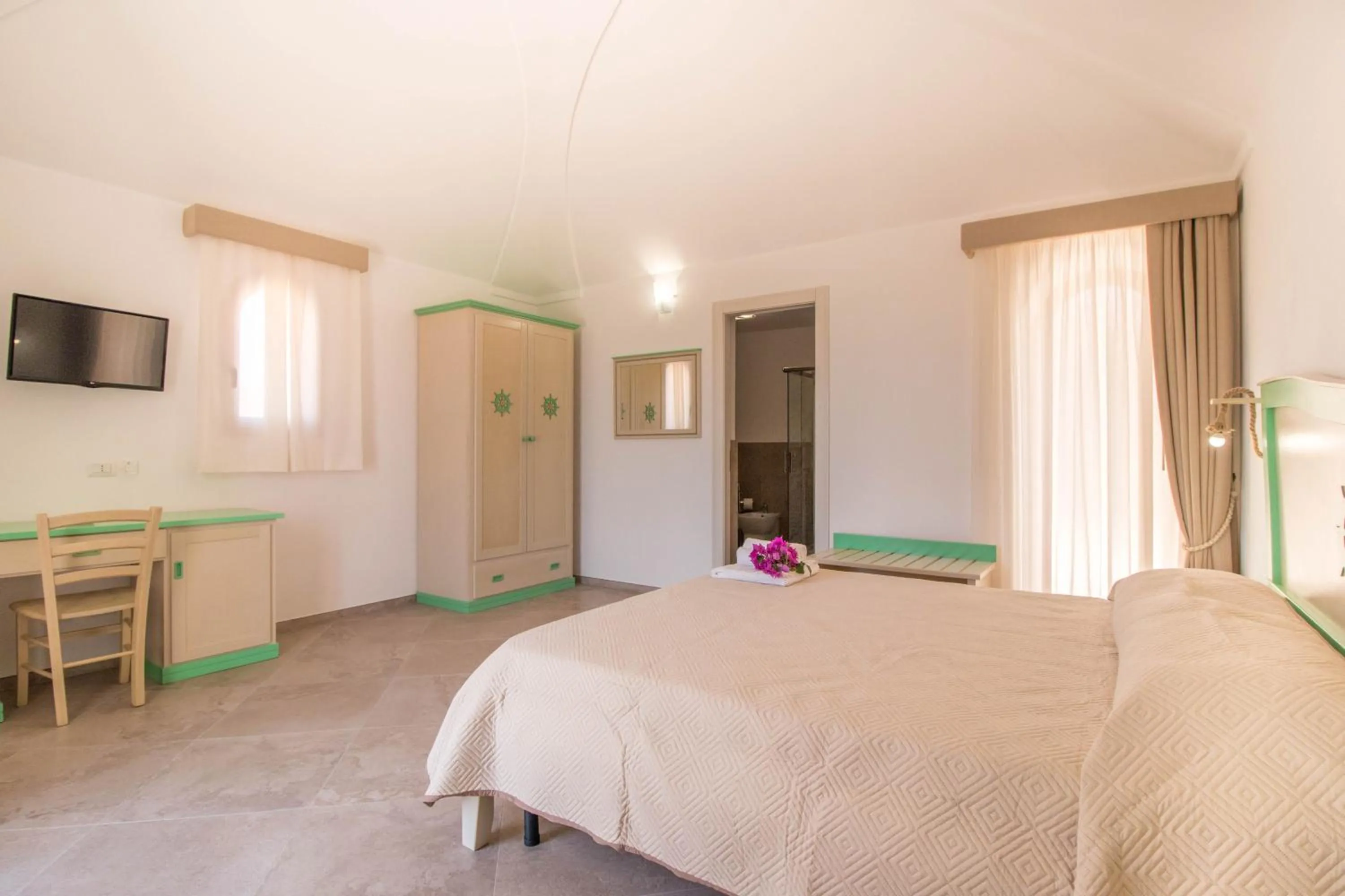 Photo of the whole room in Casa Zita Lampedusa