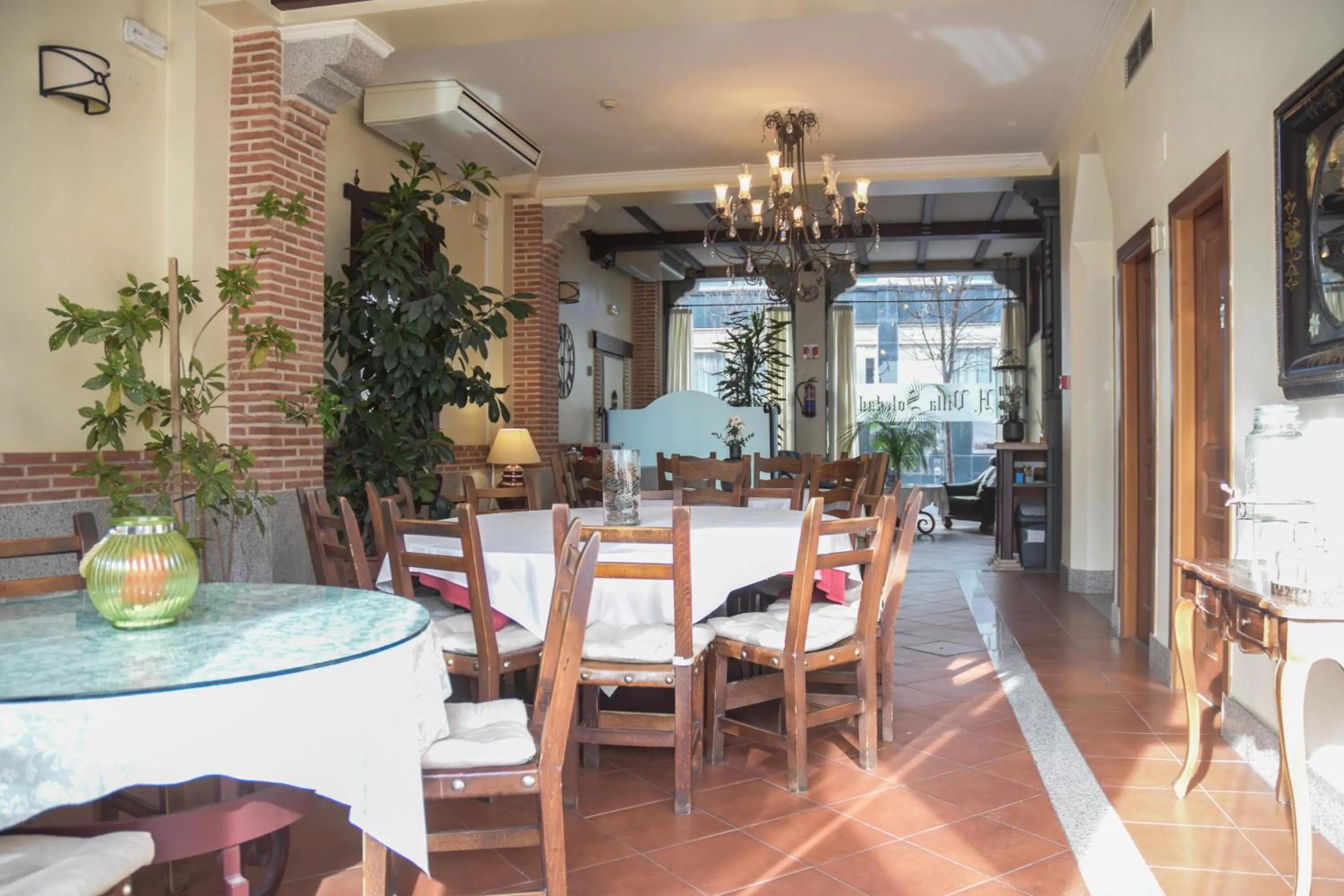Dining area in Villa Soledad