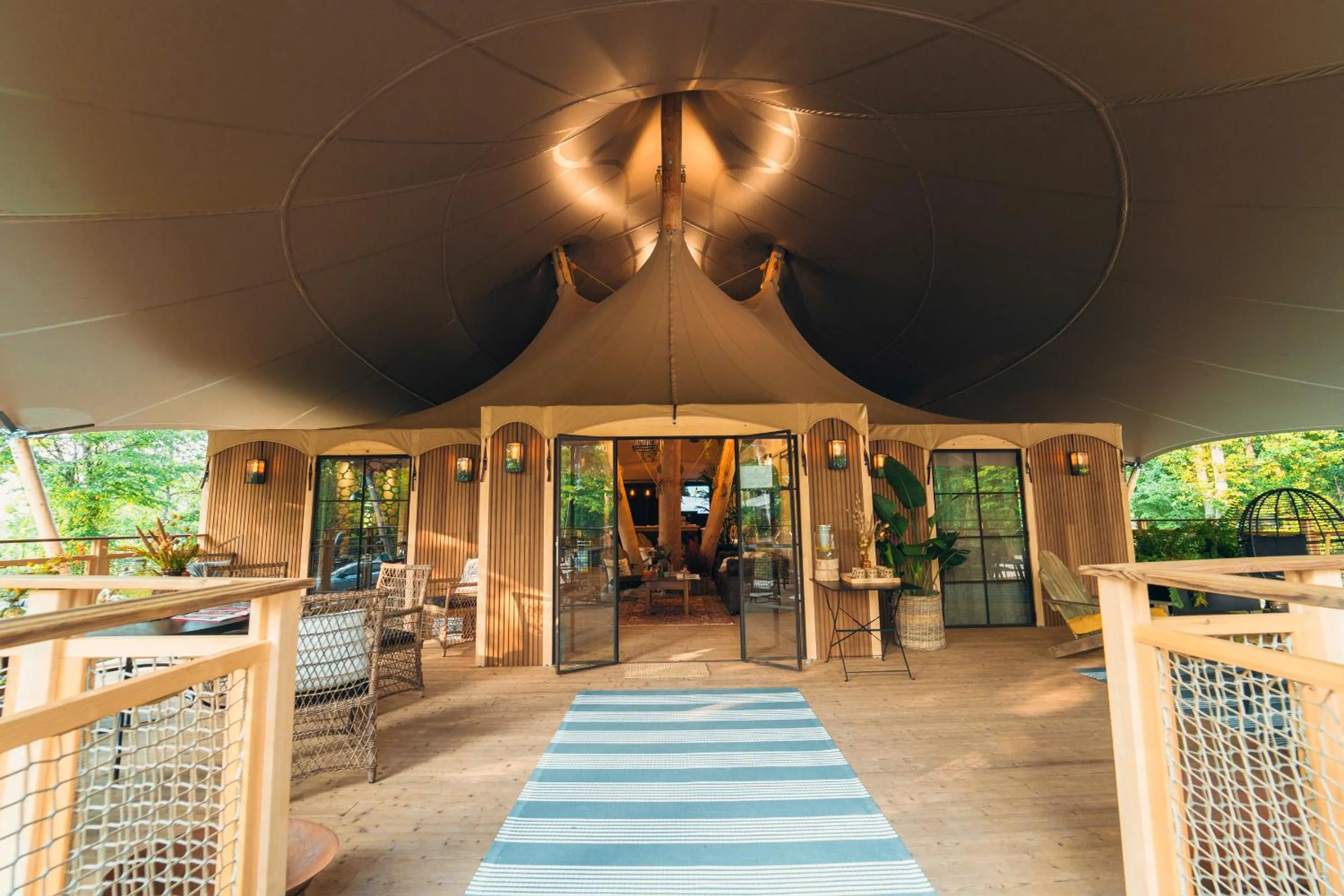 Property building in Chianti Glamping Resort