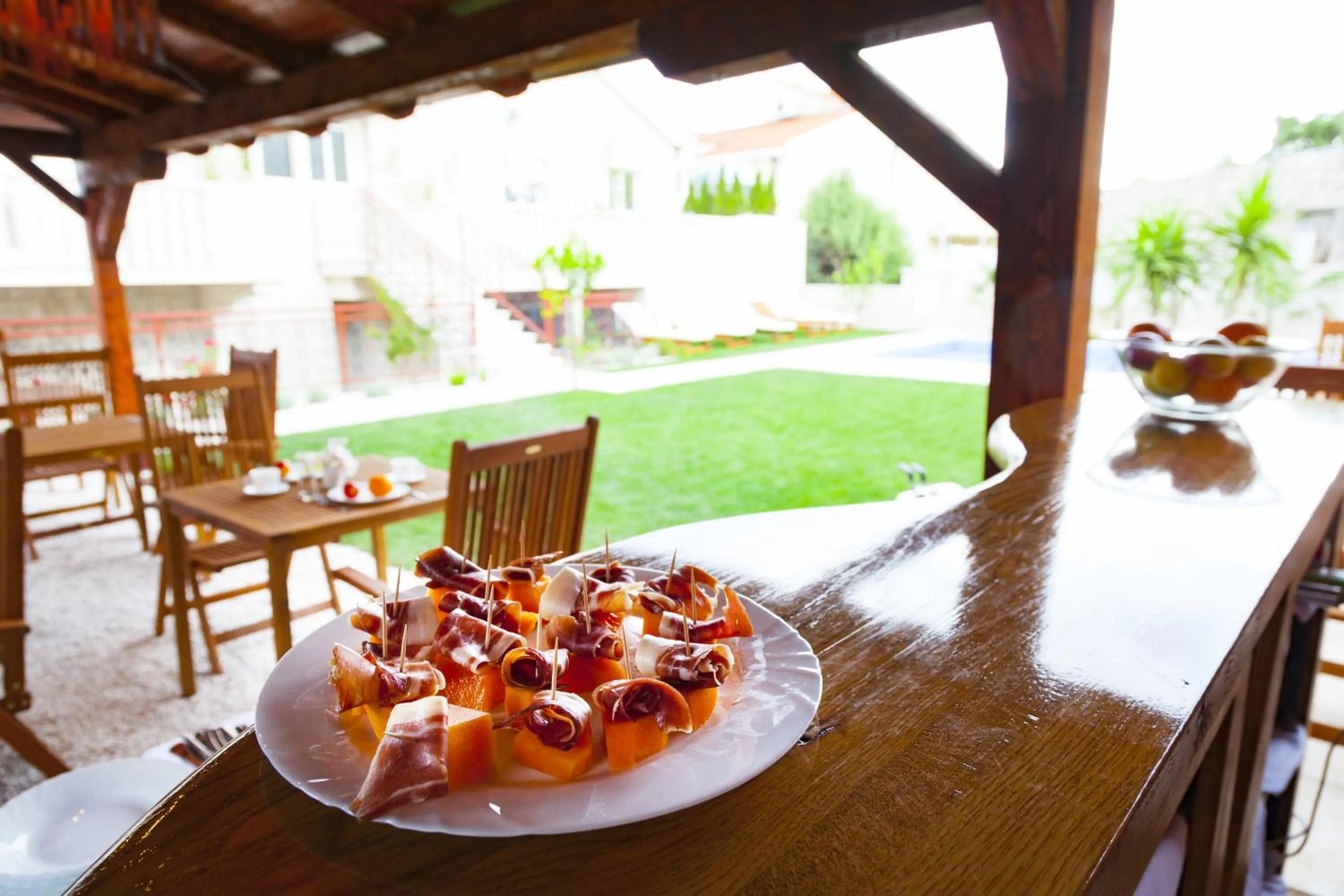 Food and drinks in Villa Mediterranea