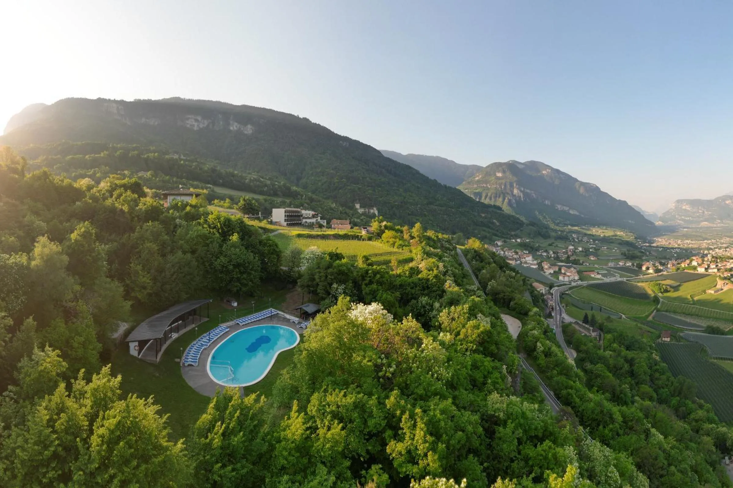 Natural landscape in Hotel Tenz
