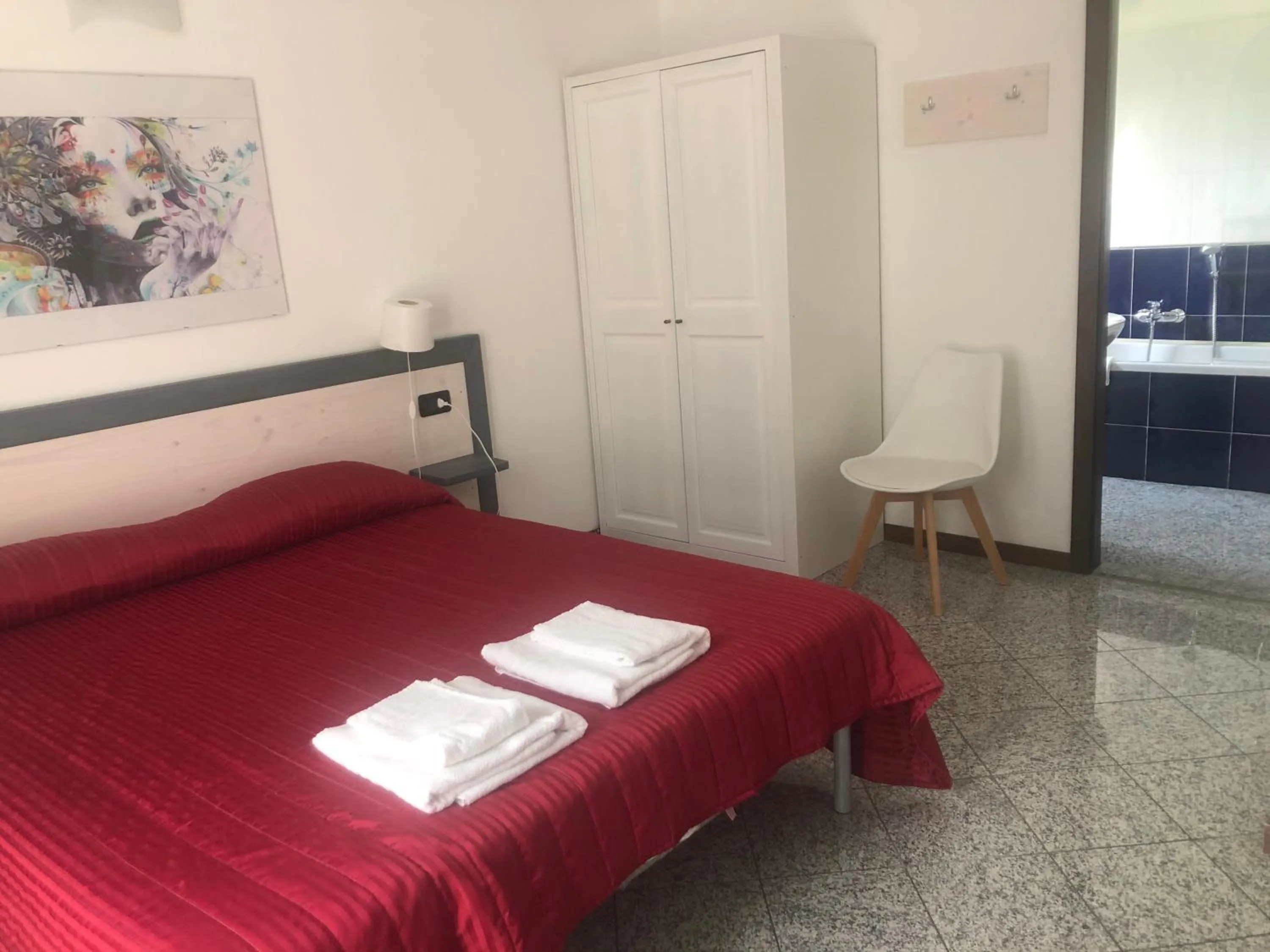 Bed in La Casa di Anna