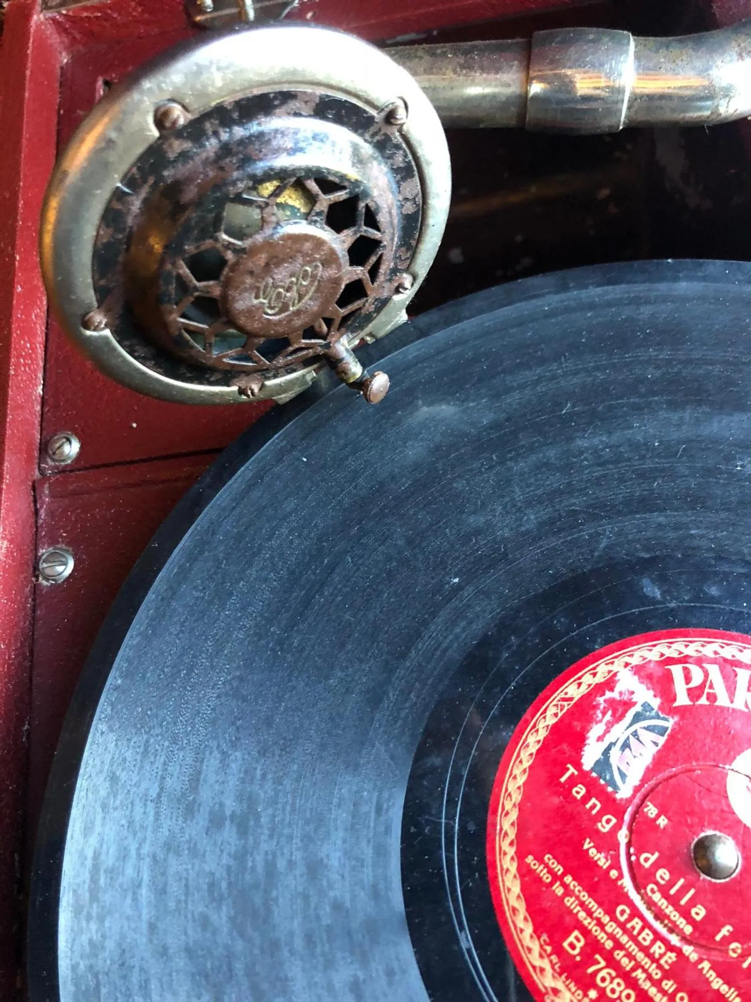 Decorative detail in B&B Podere Merlo