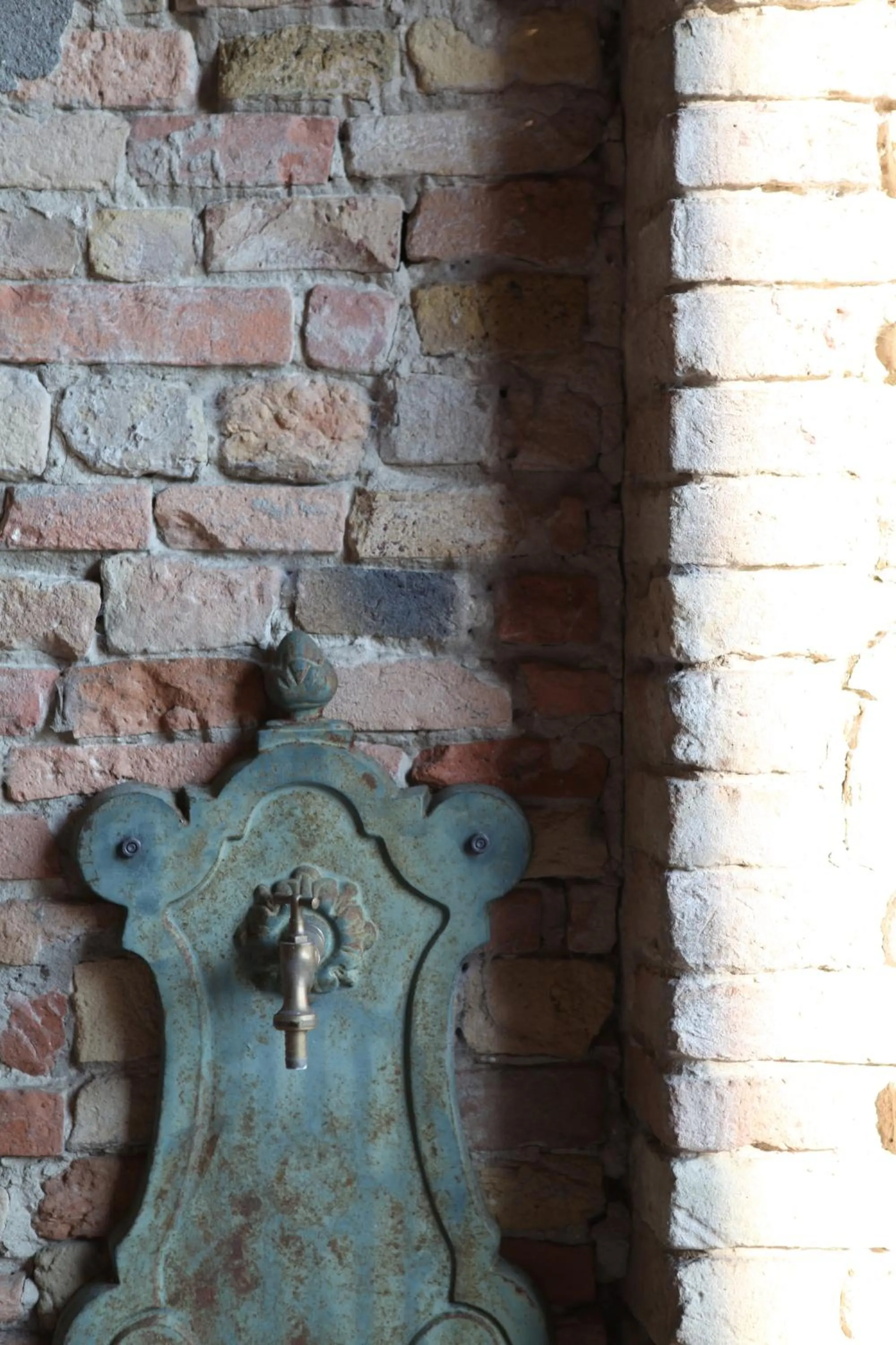 Patio in B&B Podere Merlo