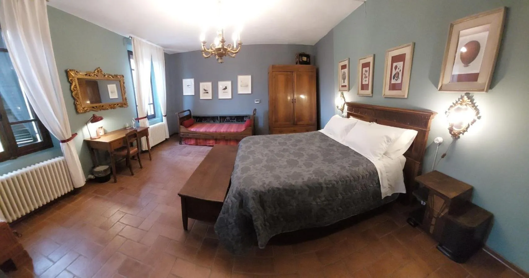 Property building, Bed in B&B Podere Merlo