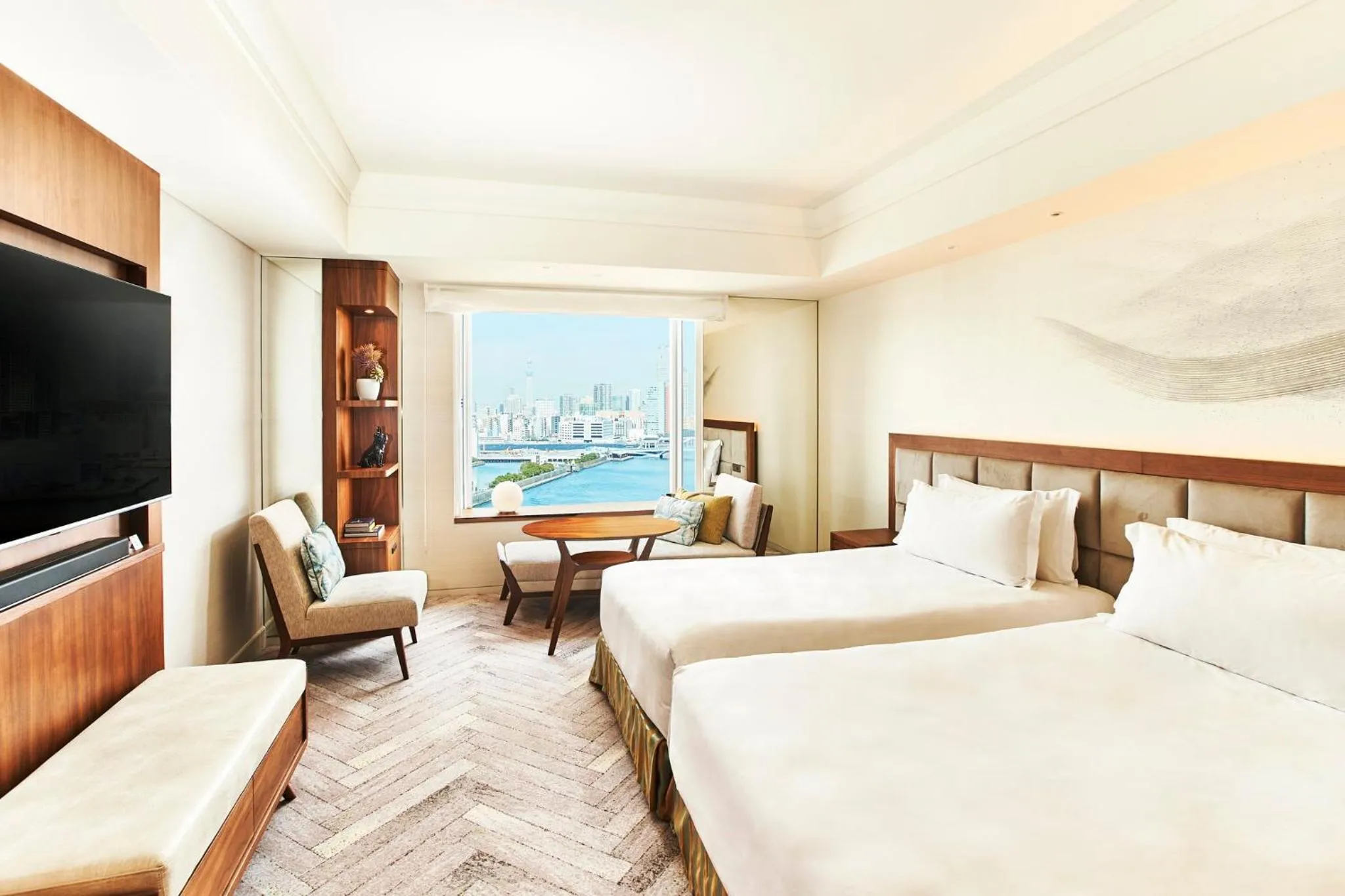 Photo of the whole room, Bed in InterContinental Tokyo Bay by IHG