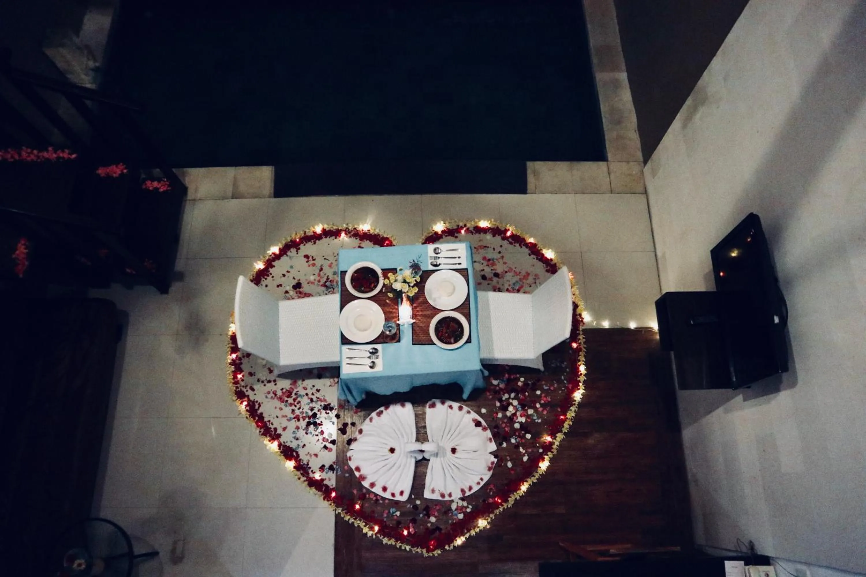 Dining area in Noah Villa and Chapel