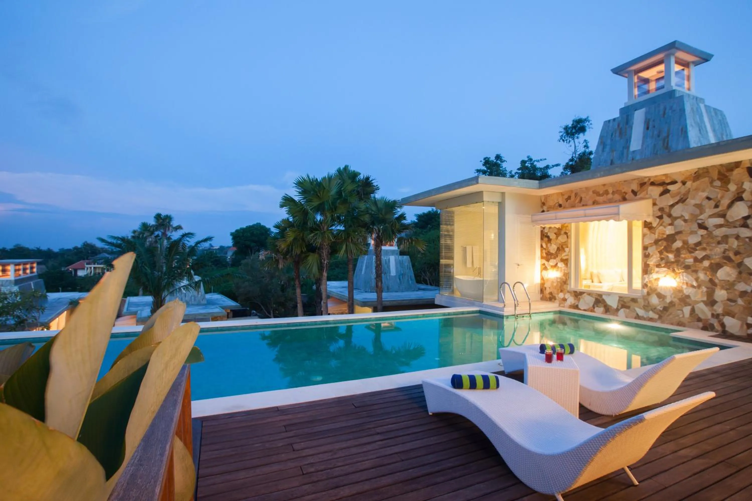 Swimming pool in Noah Villa and Chapel