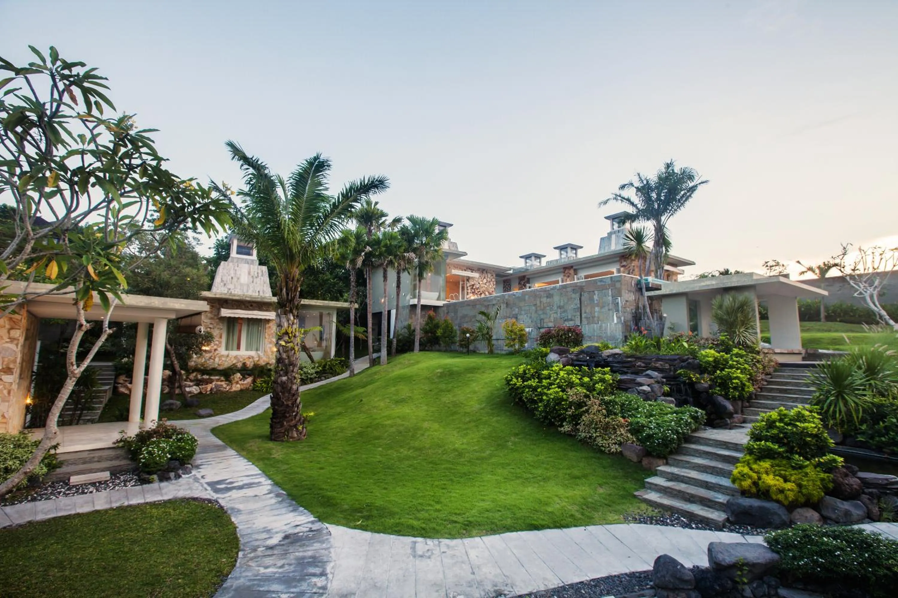 Garden in Noah Villa and Chapel