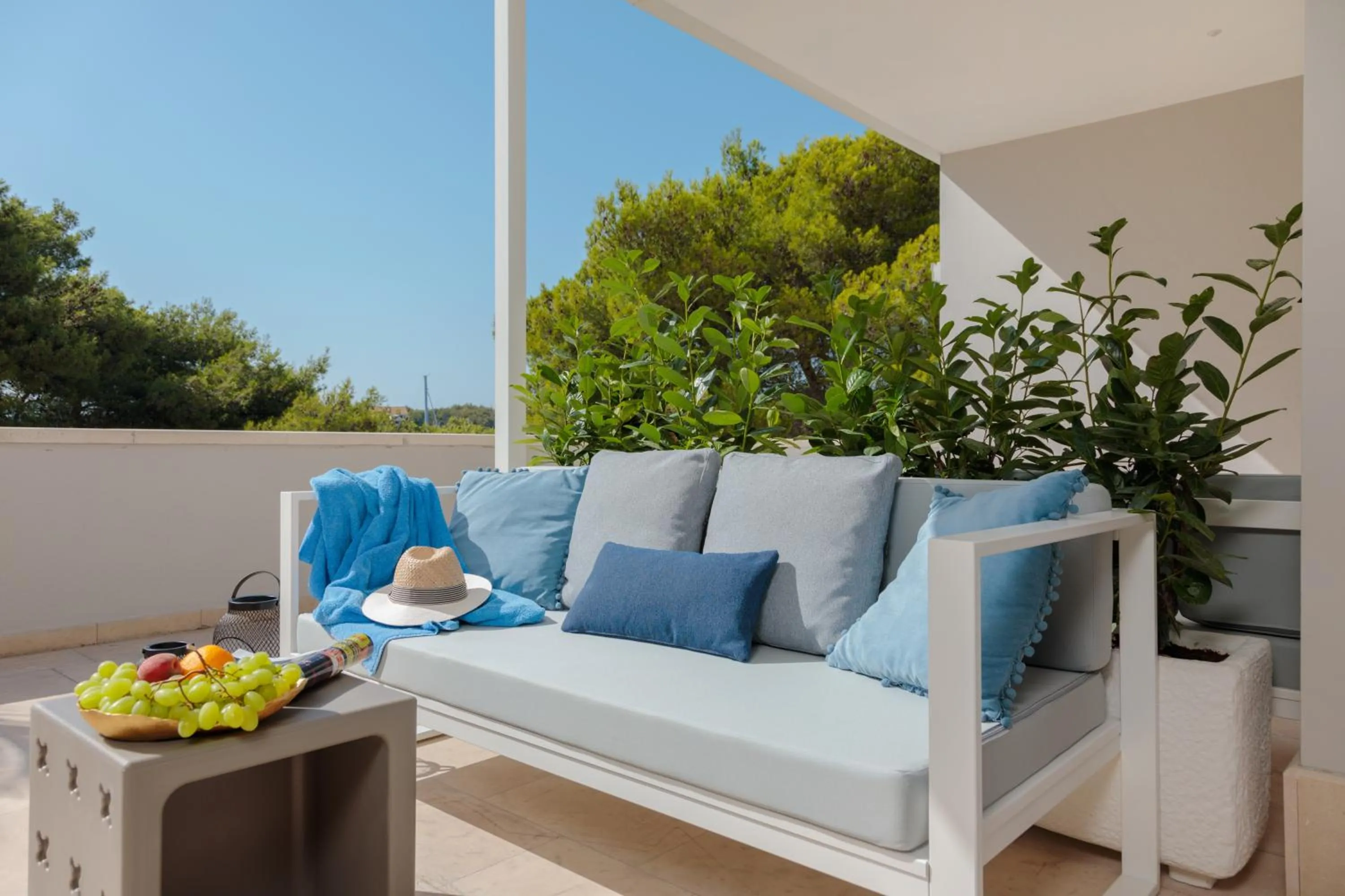 Balcony/Terrace in Hotel Milna Osam - Adults Only