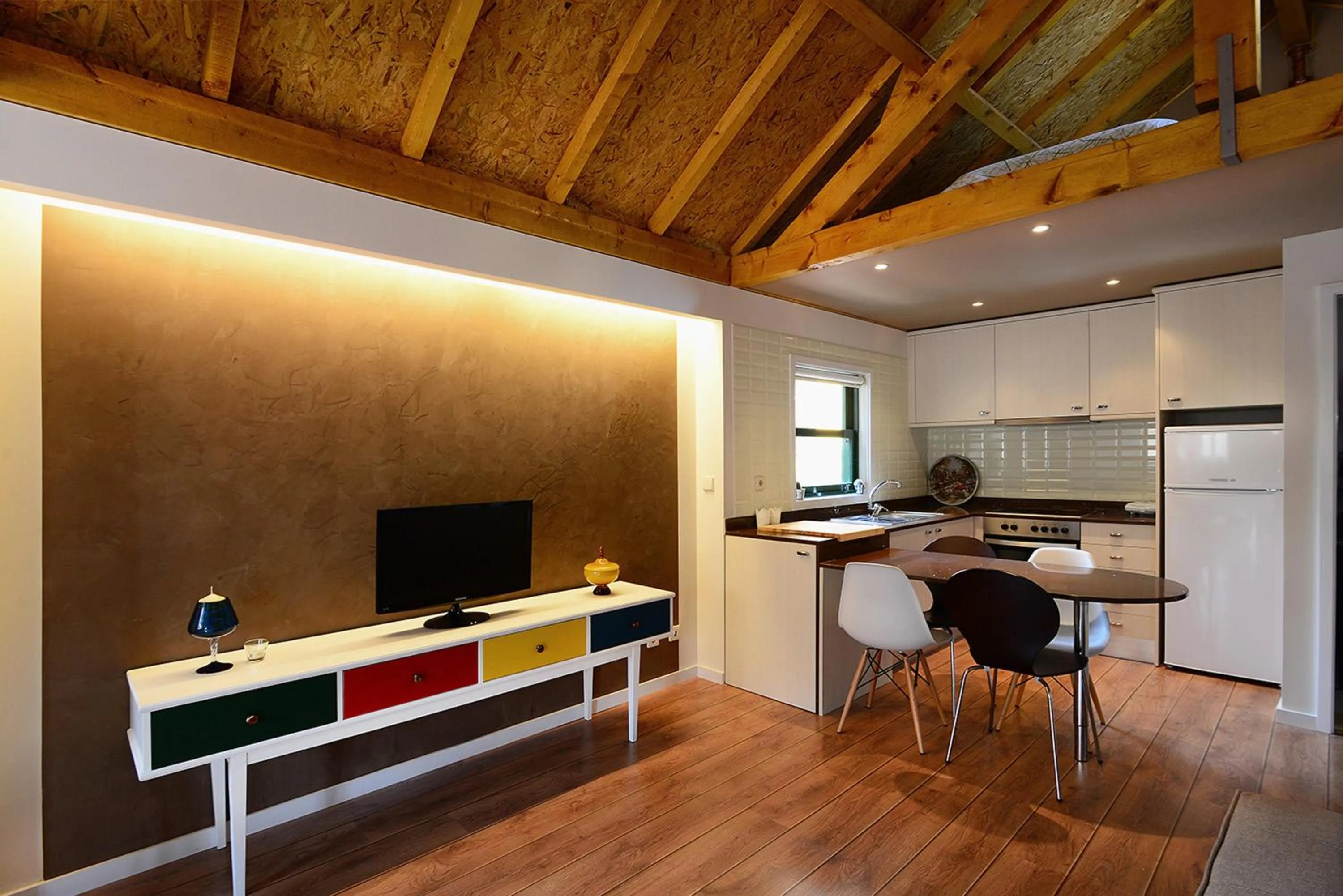 Living room in Vitoria Apartments