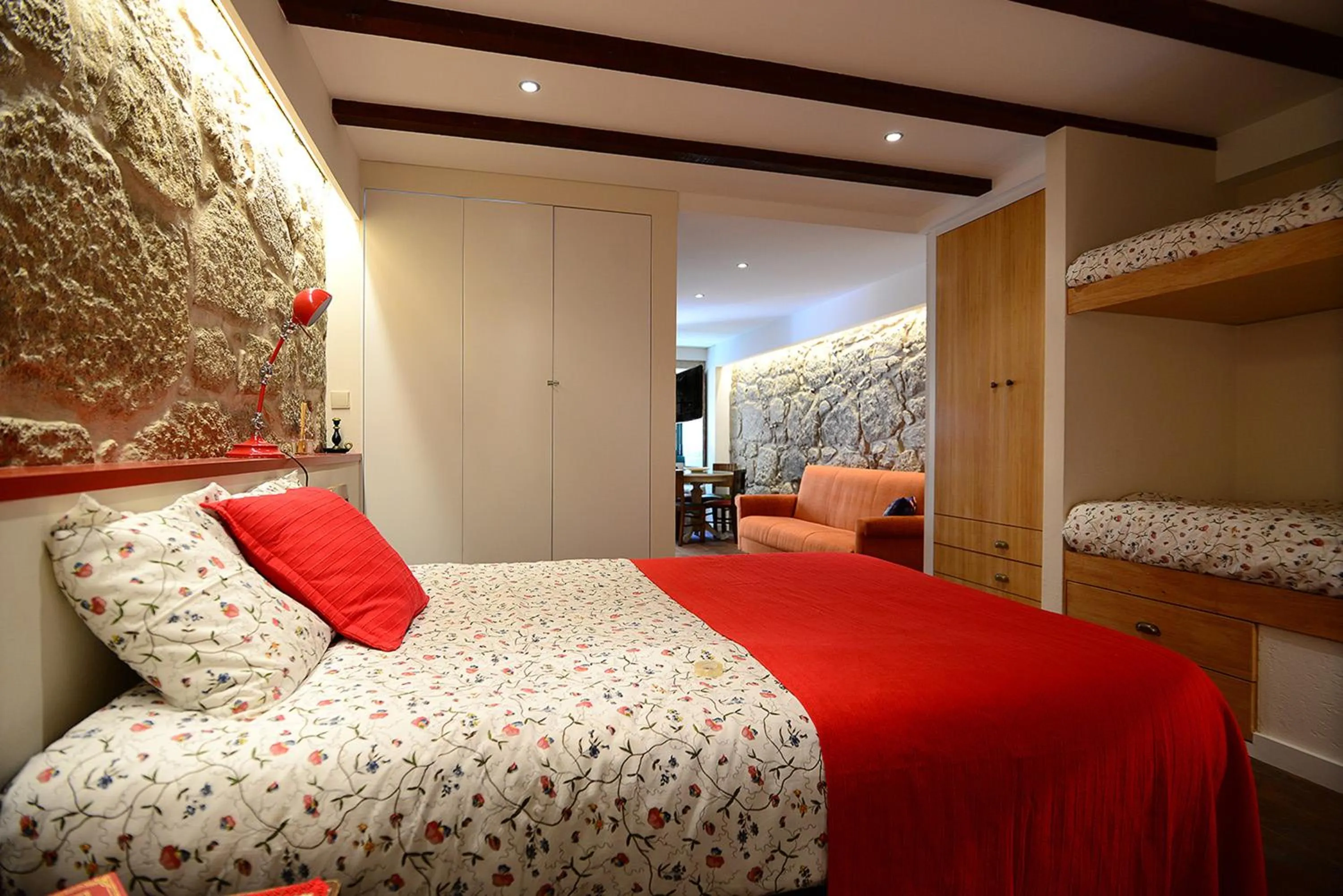 Bed in Vitoria Apartments