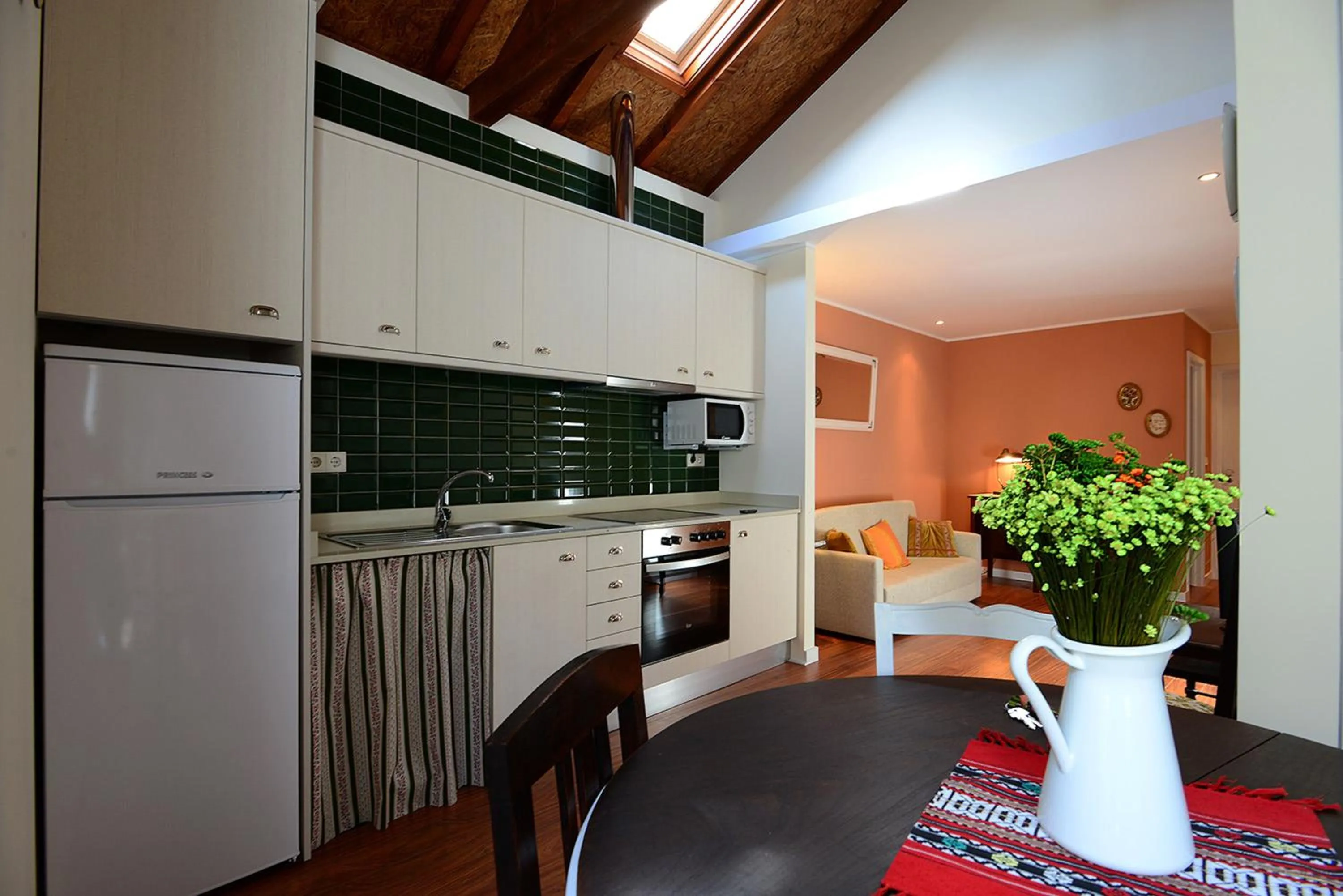 Kitchen or kitchenette in Vitoria Apartments