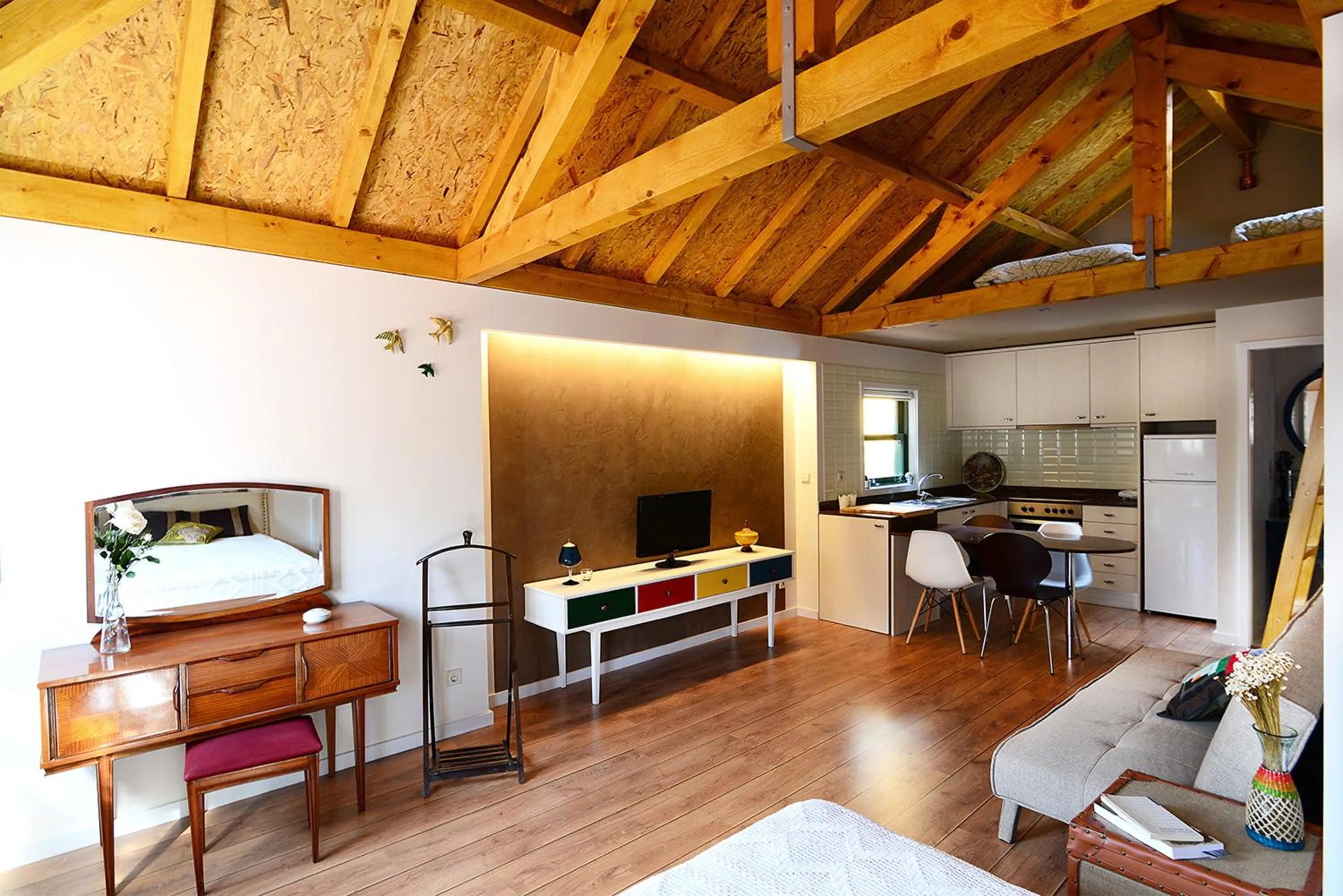 Living room in Vitoria Apartments